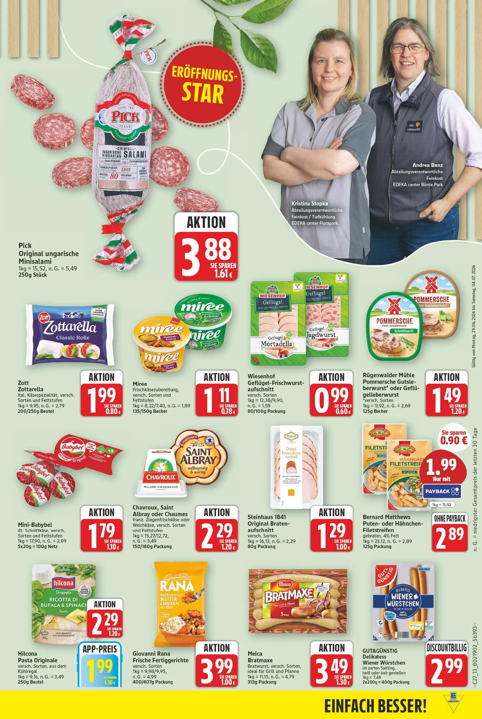 E center Prospekt Magdeburg (ab 29.06.2026) zum Blättern | Seite: 13 | Produkte: Grill, Mühle, Ziegenkäse, Reis