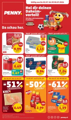 Penny Markt Die ganze Woche sparen ab 02.07.2026 gültig