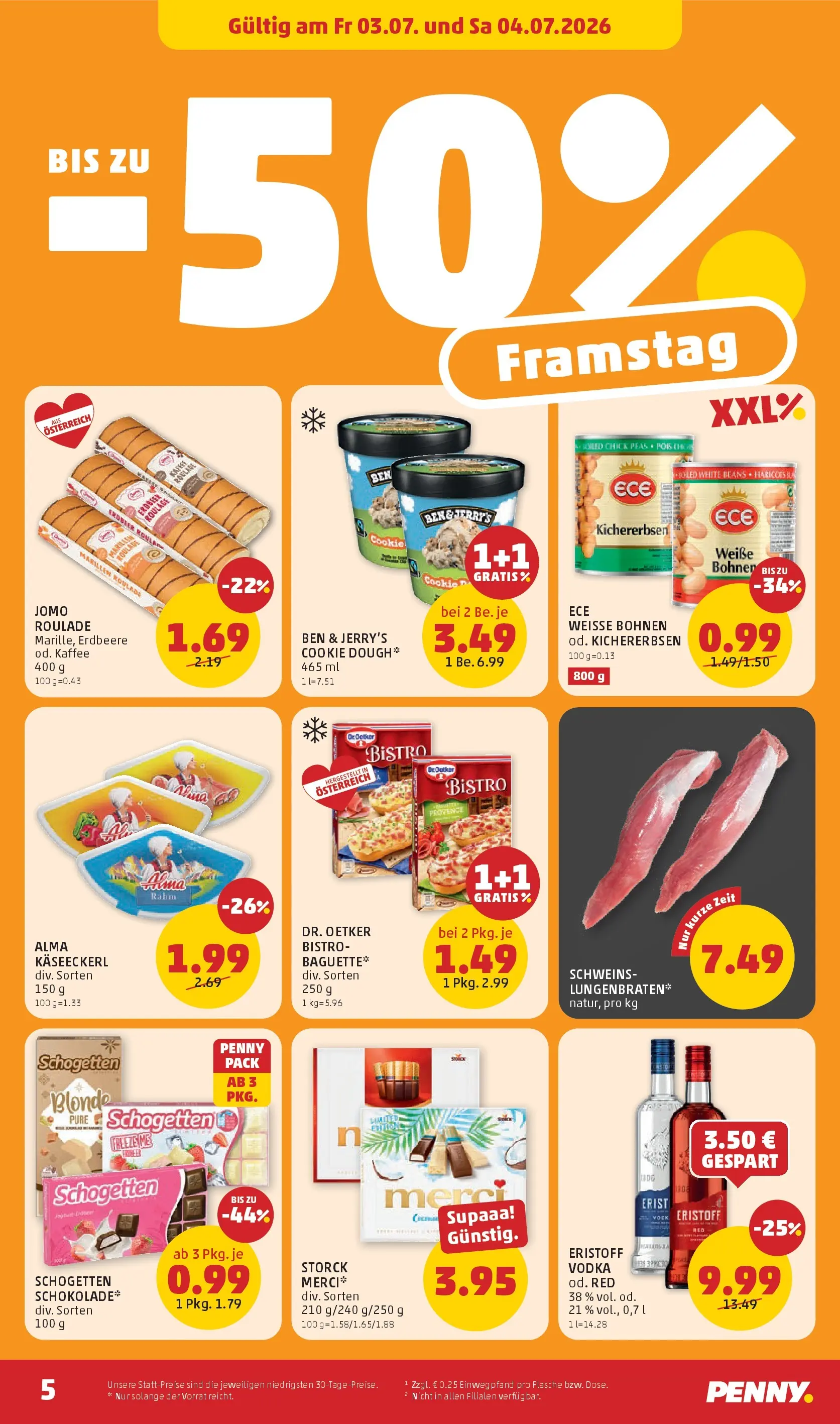 Penny Markt - PENNY: Die ganze Woche sparen. ab (01.07.2026) - Angebote, Prospekt | Seite: 5 | Produkte: Kaffee