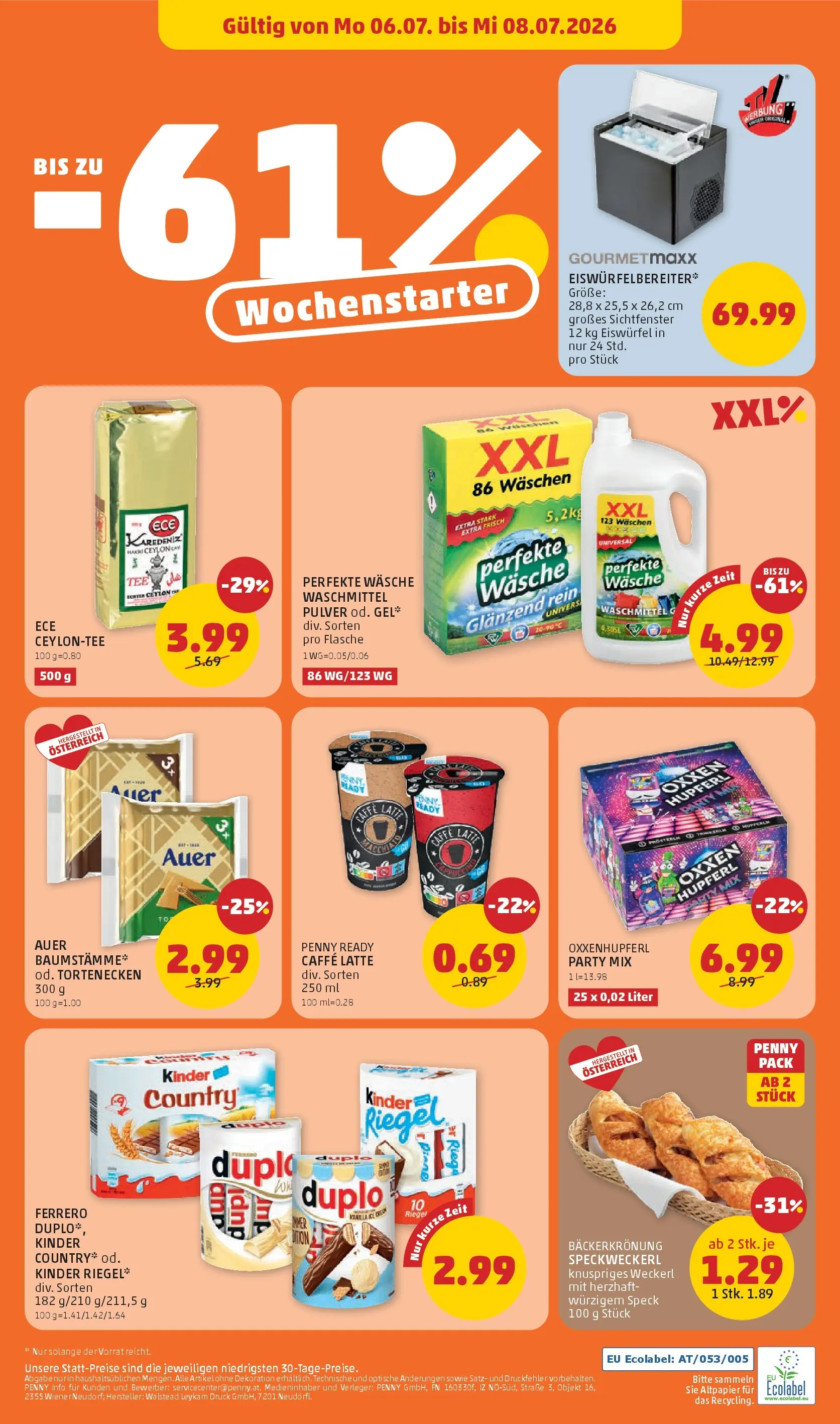Penny Markt - PENNY: Die ganze Woche sparen. ab (01.07.2026) - Angebote, Prospekt | Seite: 24 | Produkte: Waschmittel