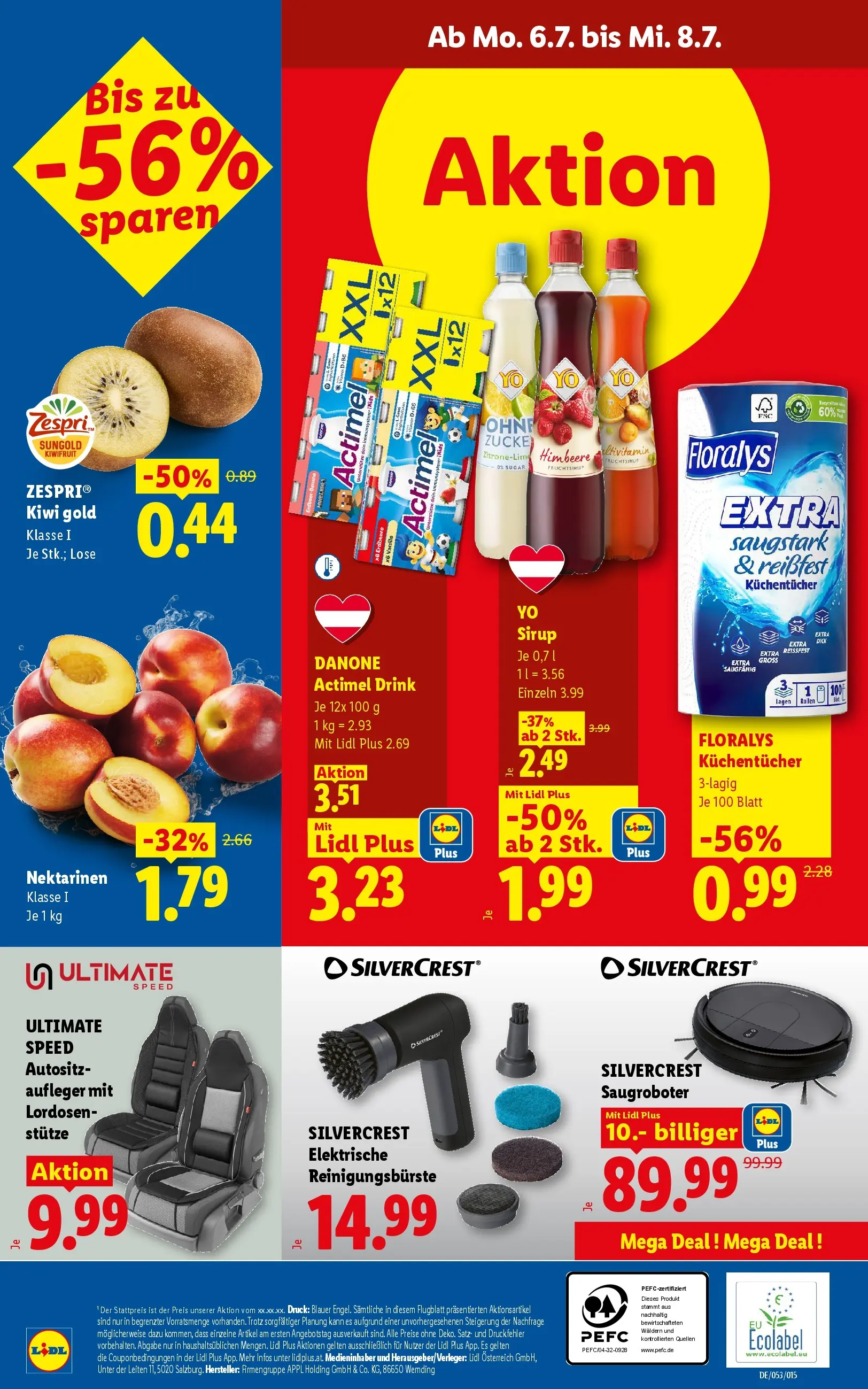 Lidl - Lidl ab 01.07.2026 - Angebote ab donnerstag | Seite: 28 | Produkte: Kiwi, Himbeere