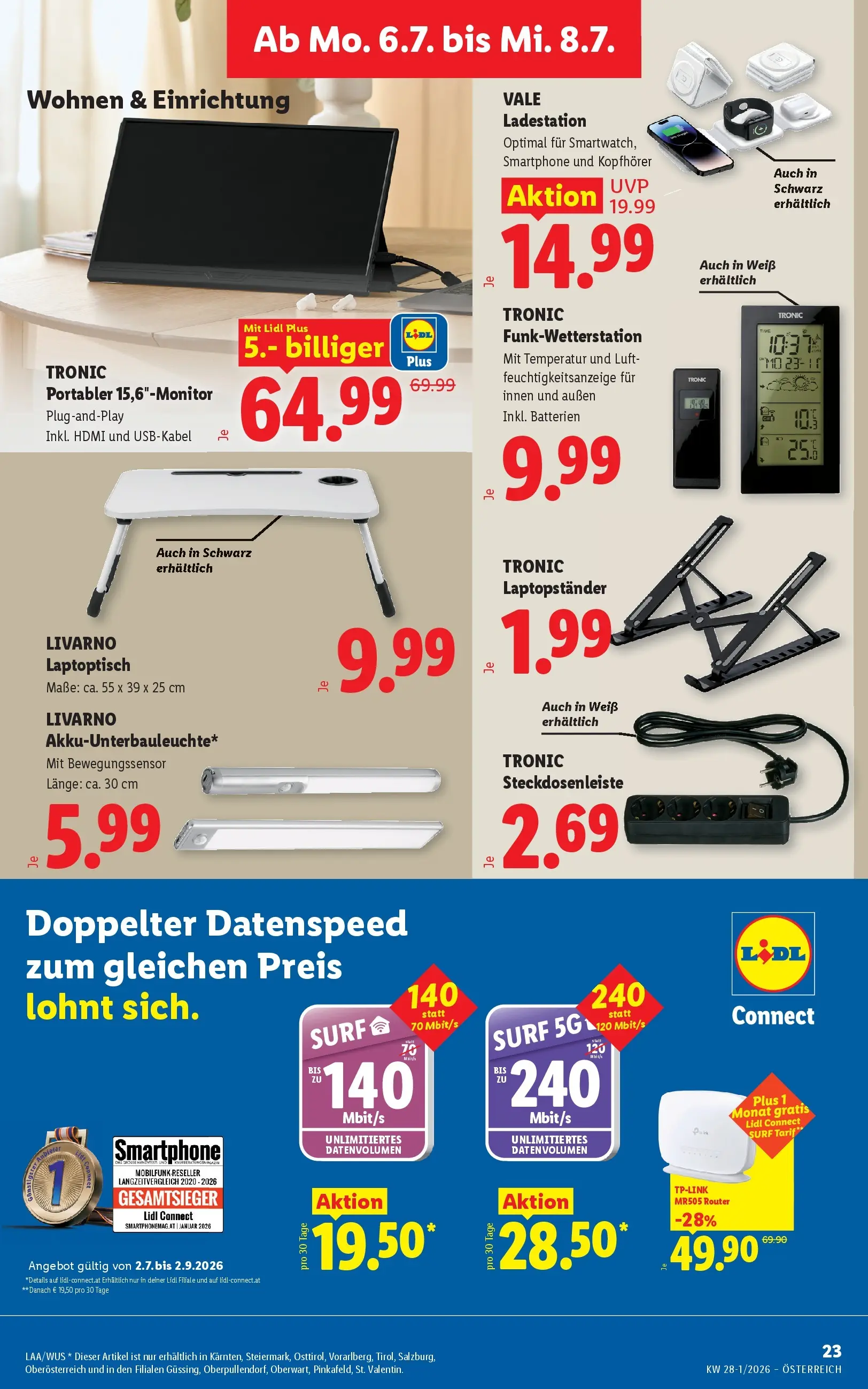 Lidl - Lidl ab 01.07.2026 - Angebote ab donnerstag | Seite: 30 | Produkte: Smartphone, Kopfhörer