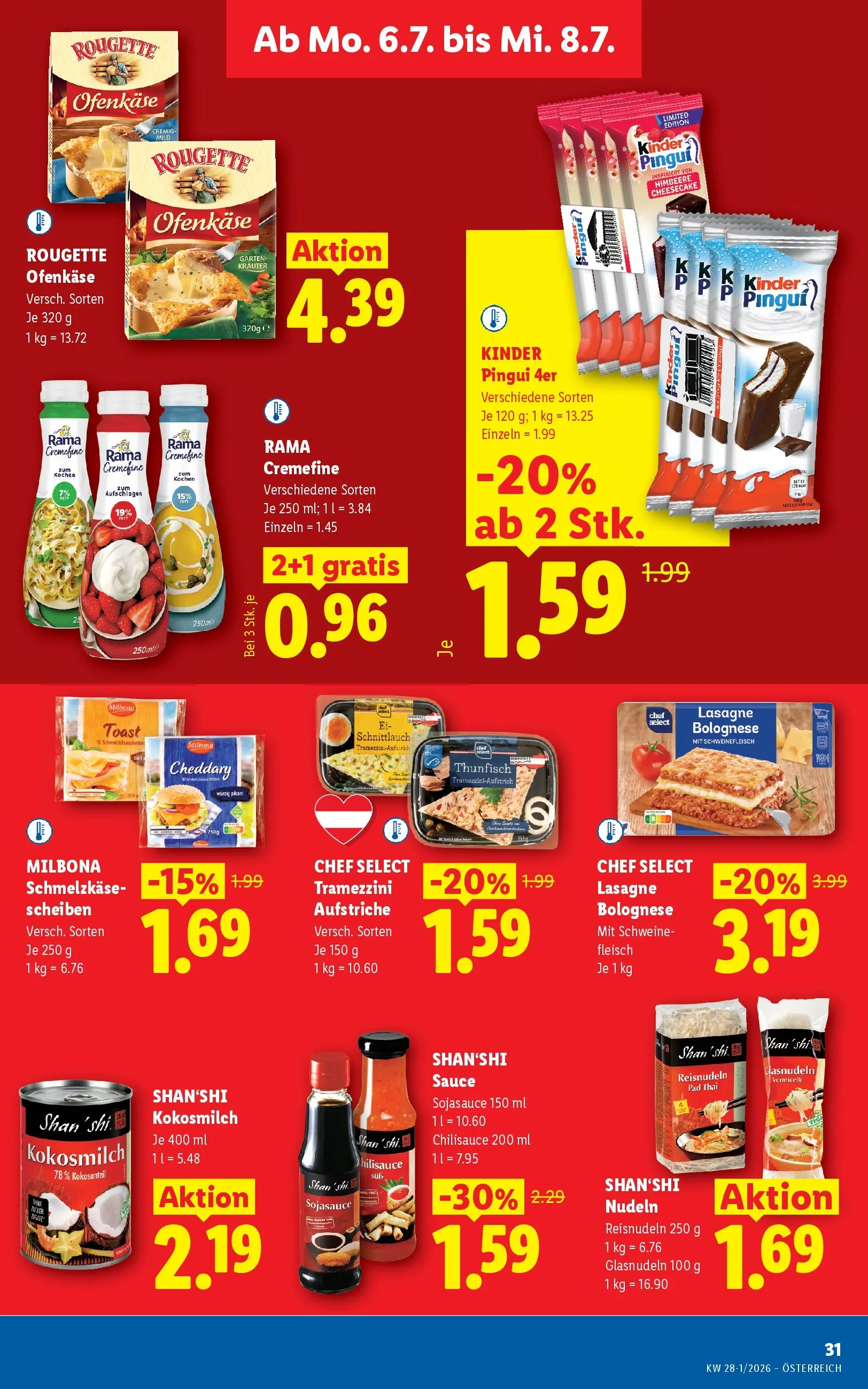 Lidl - Lidl ab 01.07.2026 - Angebote ab donnerstag | Seite: 40 | Produkte: Himbeere, Schweinefleisch, Nudeln
