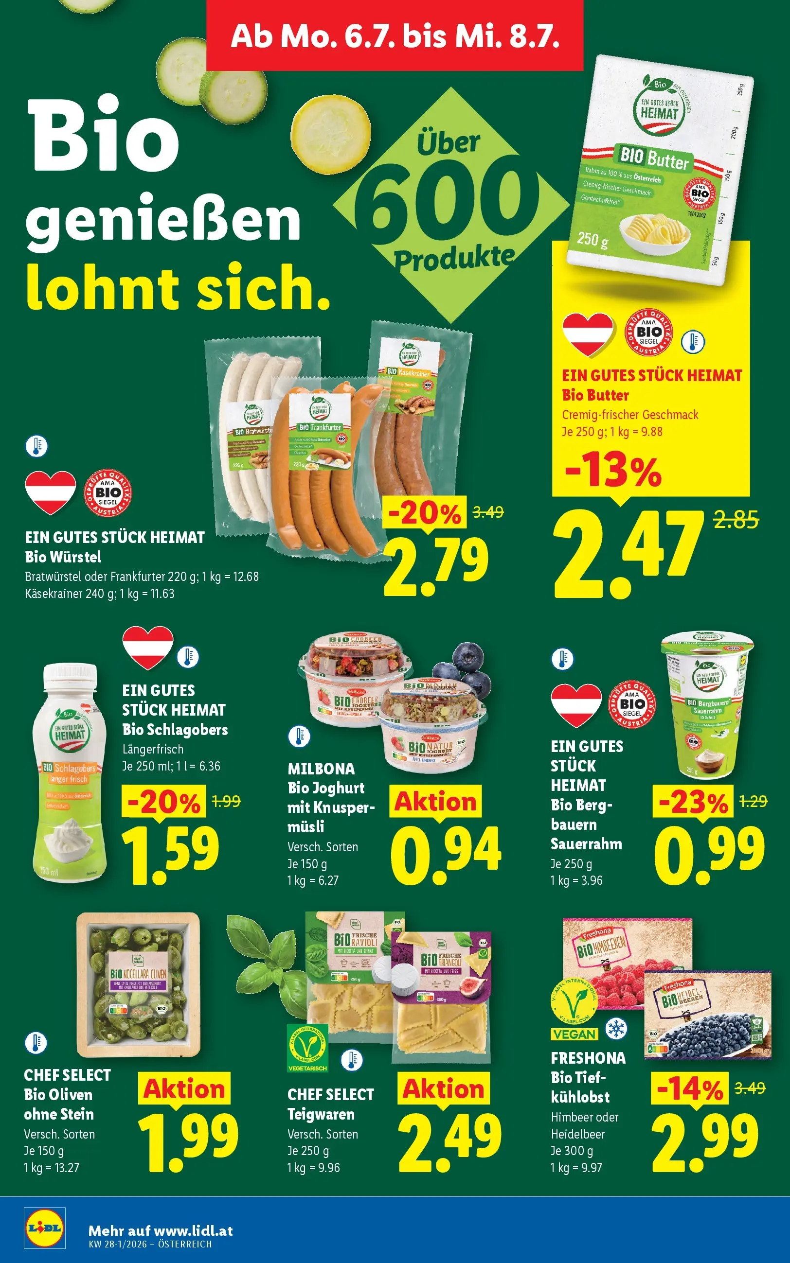 Lidl - Lidl ab 01.07.2026 - Angebote ab donnerstag | Seite: 43 | Produkte: Szeder, Butter, Joghurt, Sauerrahm