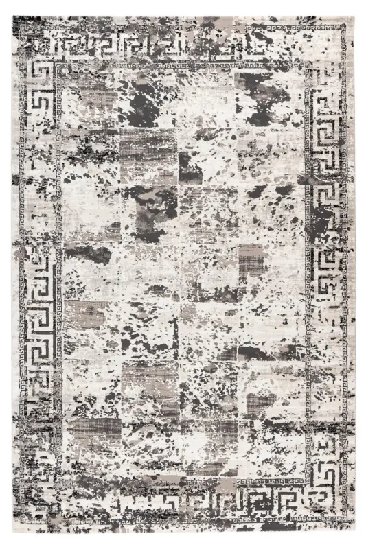 Webteppich my Opal Grau/Schwarz ca. 200x290cm