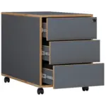 M&ouml;belix Container Salia Anthrazit, Honig B: 42 cm