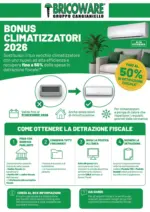 Bricoware Bonus climatizzatori 2026 - al 31.12.2026