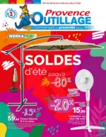 Provence Outillage SOLDES d'&eacute;t&eacute; jusqu'&agrave; -80% - au 21.07.2026