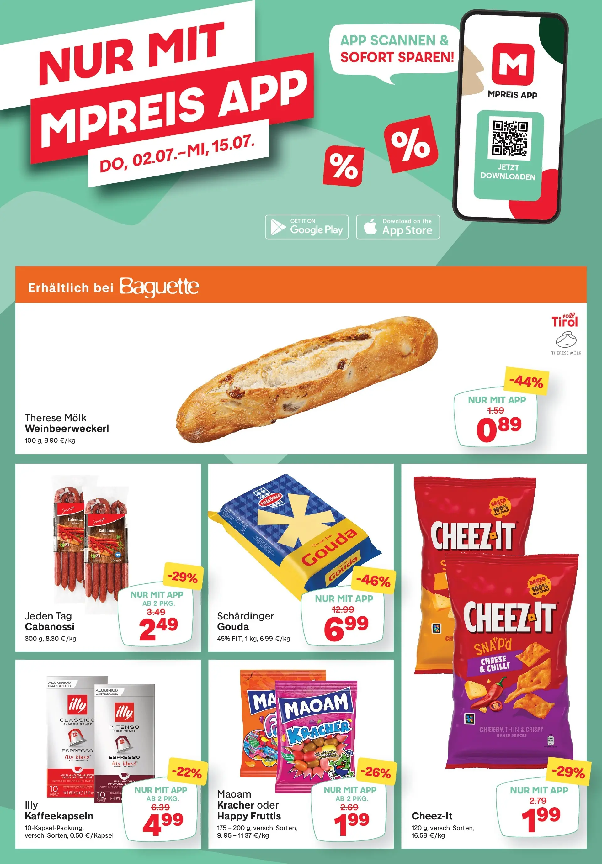 MPREIS Pfunds von 02.07.2026 - Aktuelle Angebote | Seite: 13 | Produkte: Jääkaappipakastin