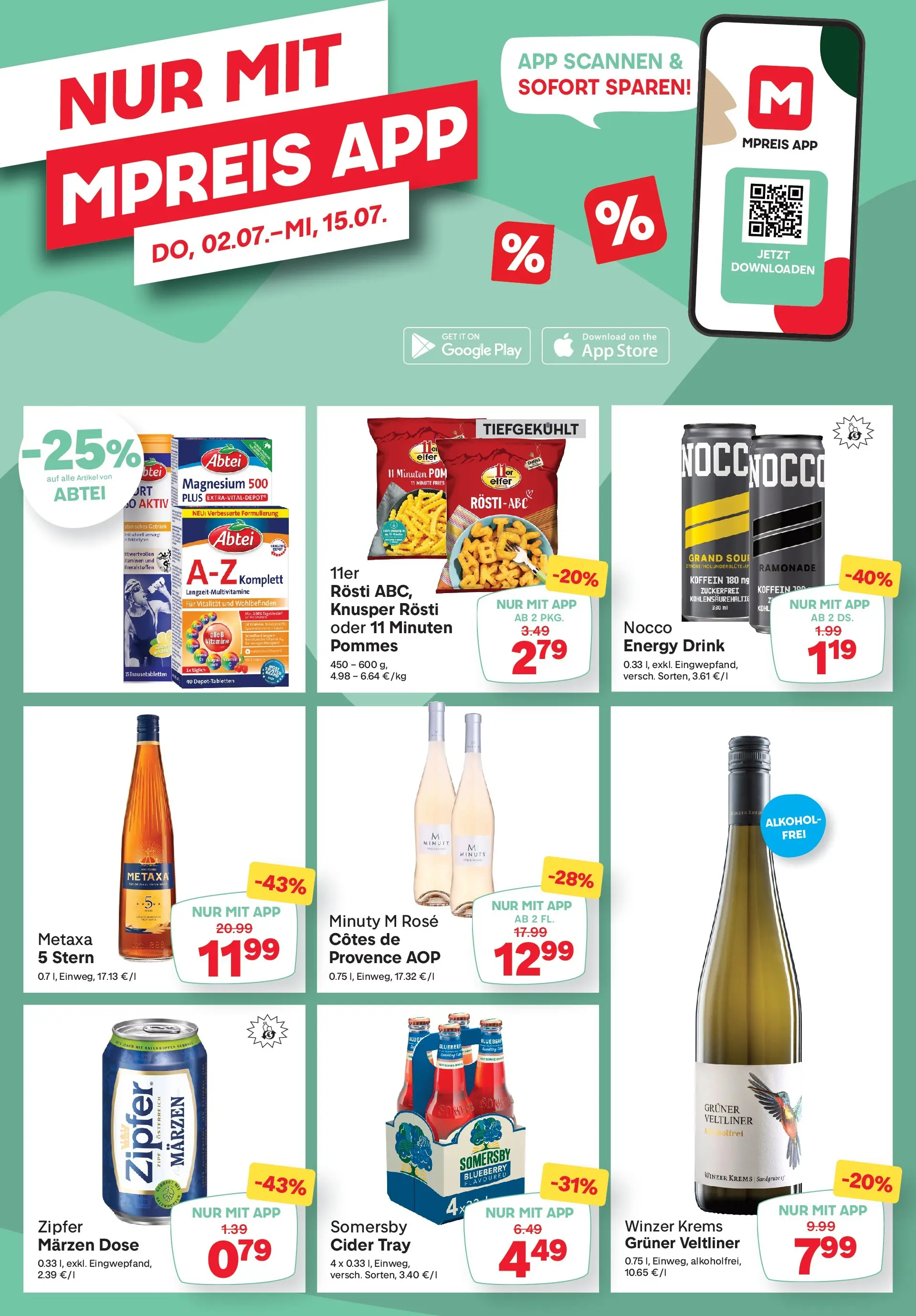 MPREIS Pfunds von 02.07.2026 - Aktuelle Angebote | Seite: 14