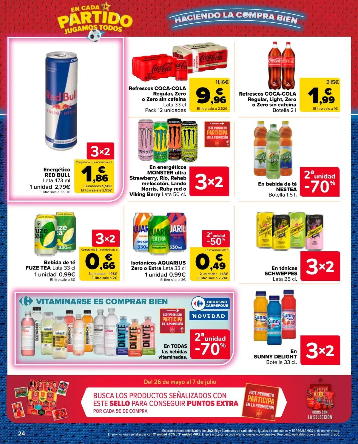 Carrefour Market - 2ª unidad al -50% 25/06/2026 - 13/07/2026 | Página: 24 | Productos: Té