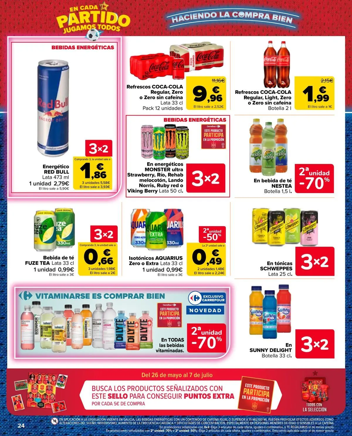 Carrefour Market - 2ª unidad al -50% 10/07/2026 - 13/07/2026 | Página: 24 | Productos: Té