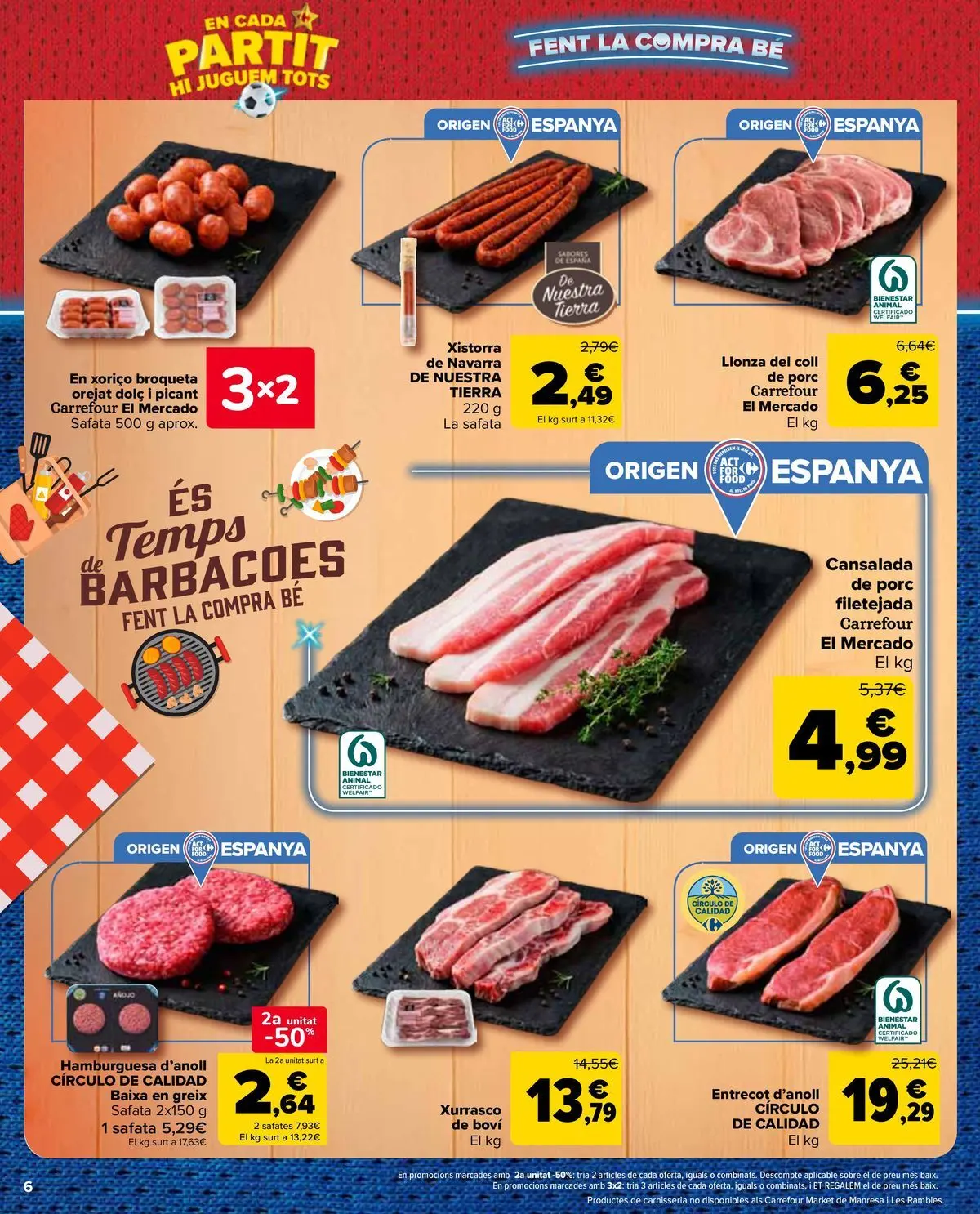 Carrefour Market - 2ª unidad al -50% 10/07/2026 - 13/07/2026 | Página: 6 | Productos: Σοκολατούχο γάλα