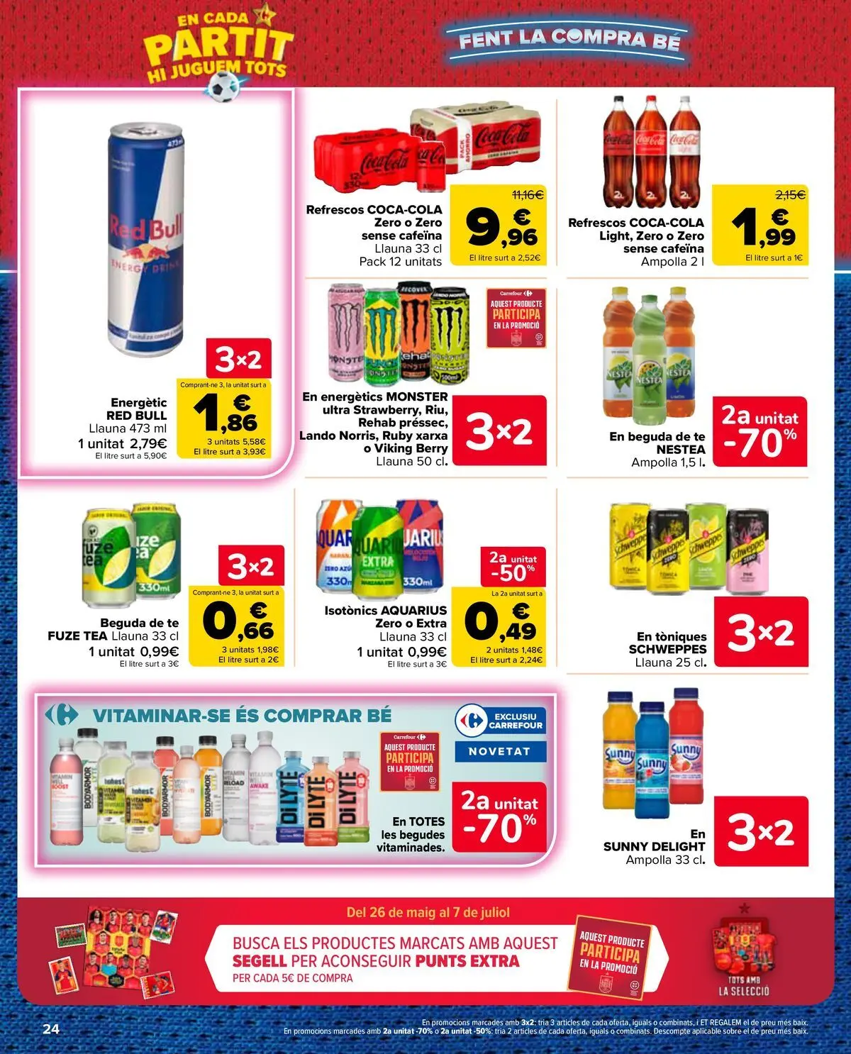 Carrefour Market - 2ª unidad al -50% 10/07/2026 - 13/07/2026 | Página: 24 | Productos: Té