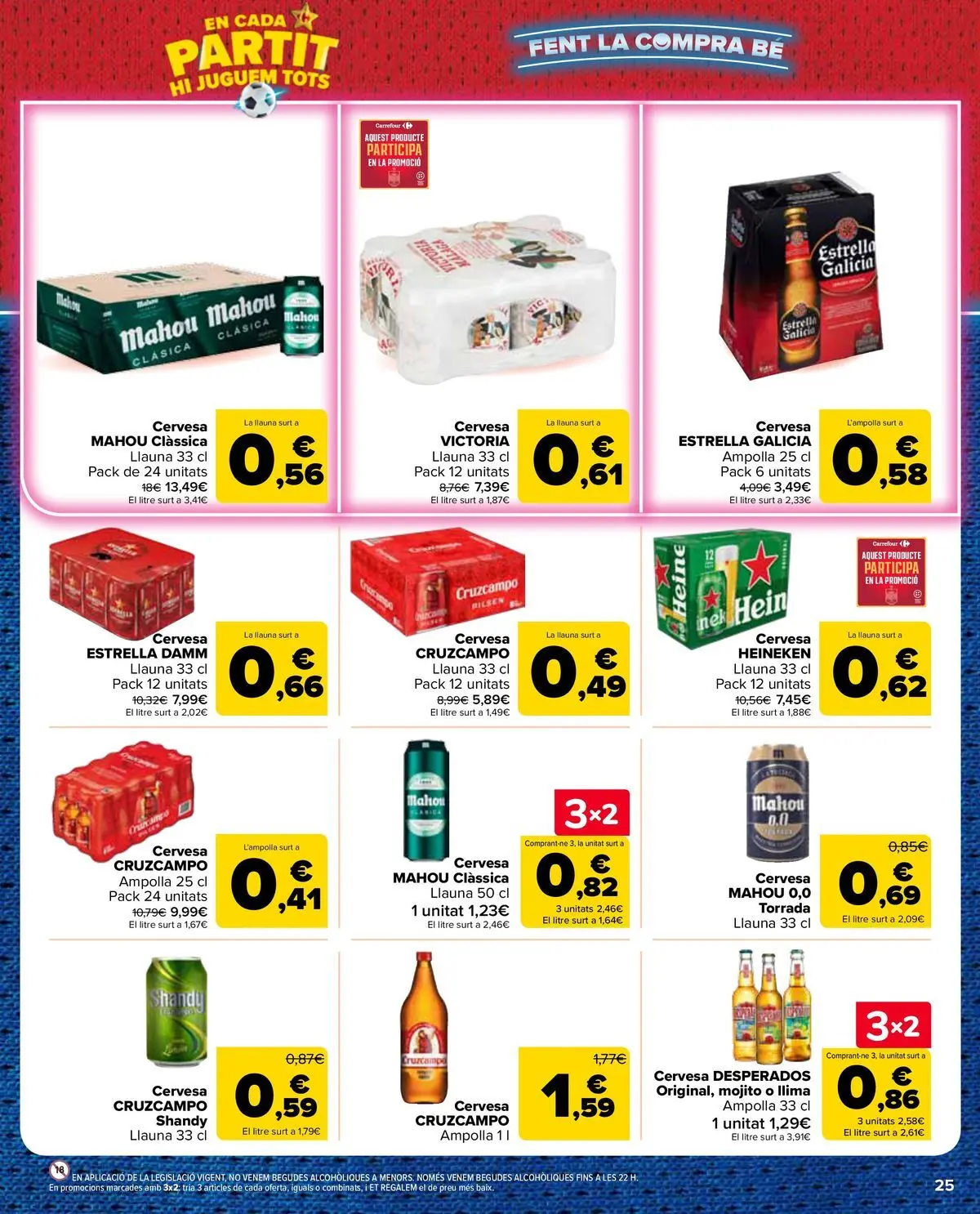 Carrefour Market - 2ª unidad al -50% 10/07/2026 - 13/07/2026 | Página: 25 | Productos: Παρμεζάνα, Σπανάκι