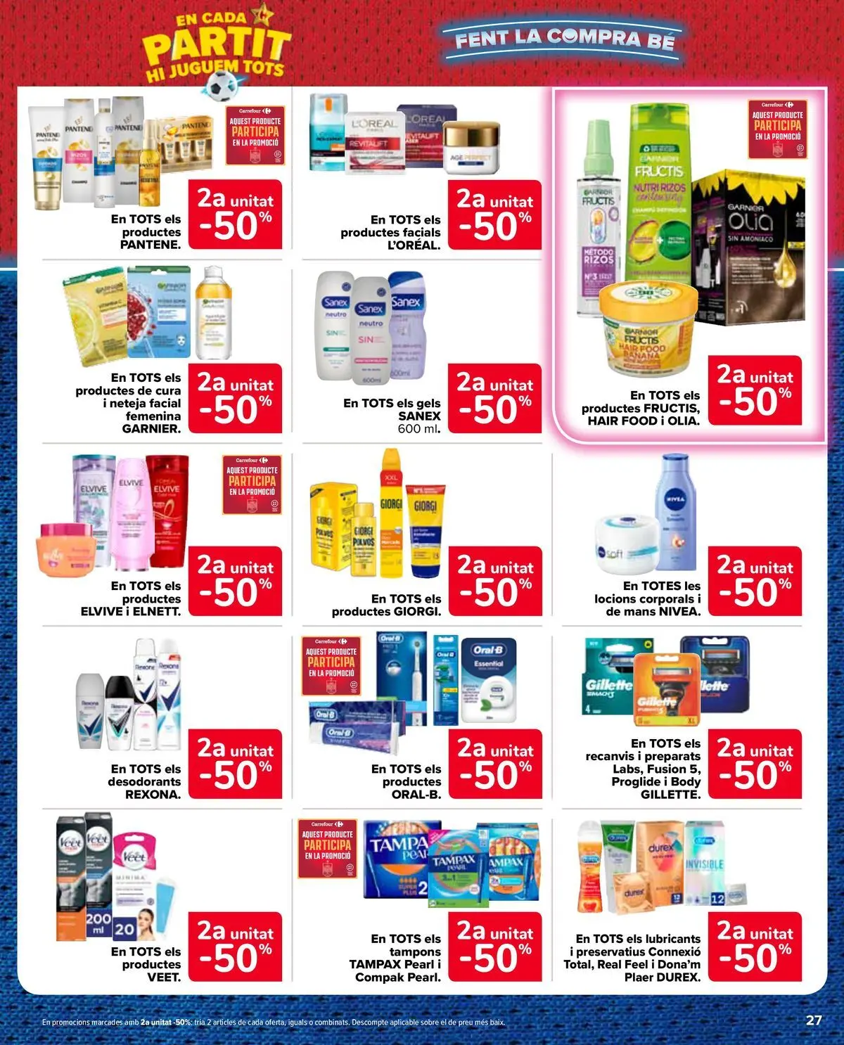 Carrefour Market - 2ª unidad al -50% 10/07/2026 - 13/07/2026 | Página: 27 | Productos: Body