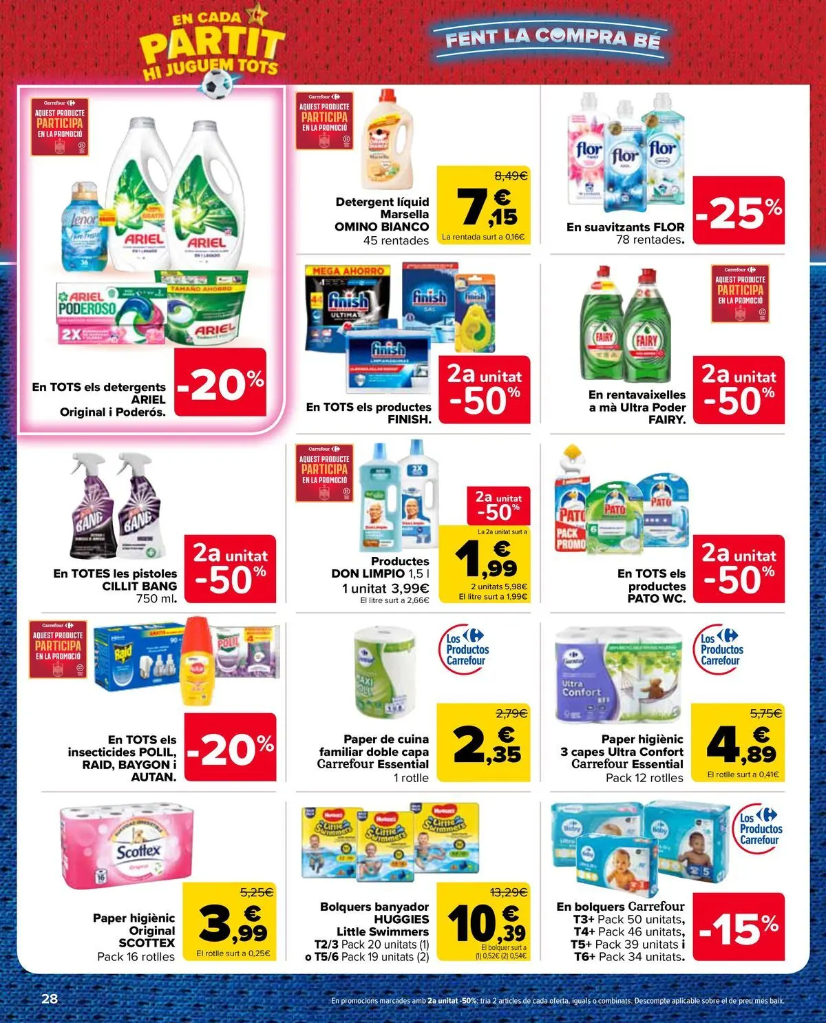 Carrefour Market - 2ª unidad al -50% 10/07/2026 - 13/07/2026 | Página: 28