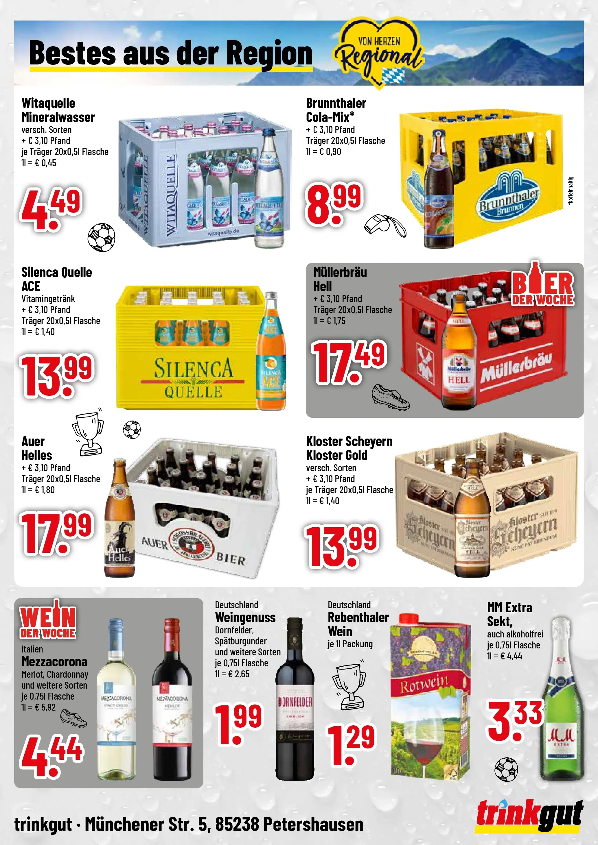Trinkgut - trinkgut: Wochenangebote (ab 28.06.2026) » Angebote online | Seite: 4 | Produkte: Bier, Rotwein, Mineralwasser, Wein
