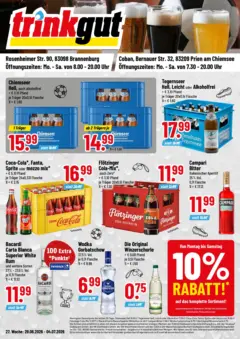 Trinkgut - trinkgut: Wochenangebote ab 28.06.2026 gültig