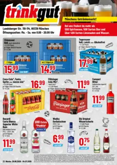 Trinkgut - trinkgut: Wochenangebote ab 28.06.2026 gültig
