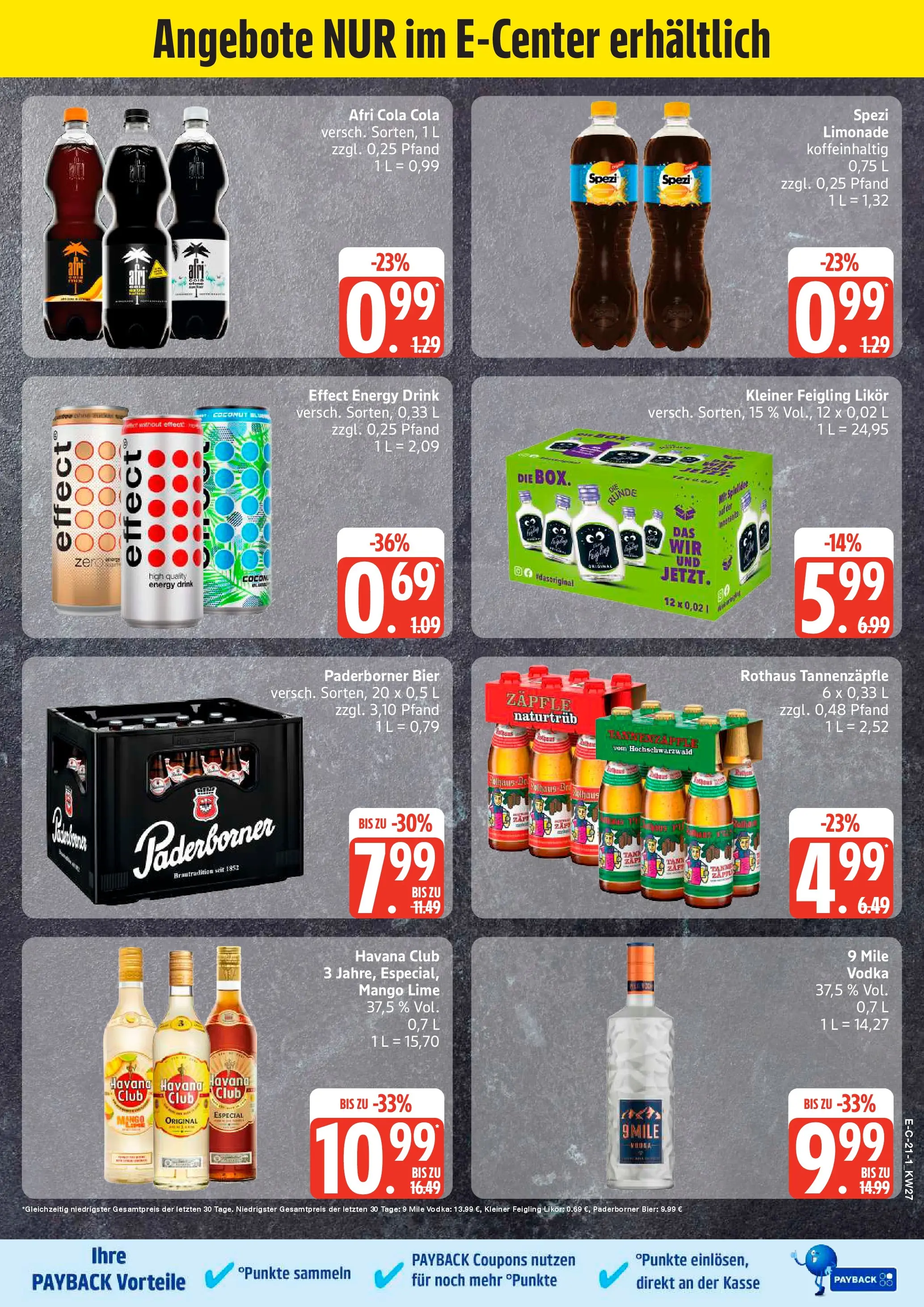 Edeka - EDEKA: Wochenangebote (ab 28.06.2026) » Angebote Online | Seite: 21 | Produkte: Cola, Bier, Limonade, Mango