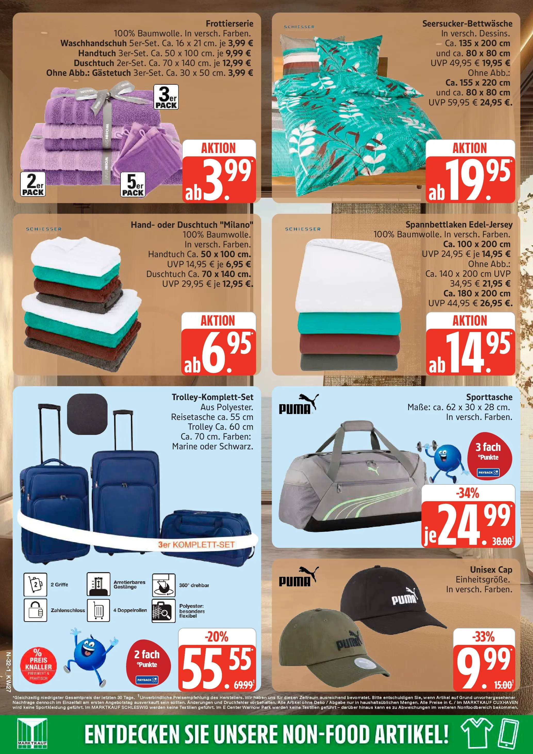 Edeka - EDEKA: Wochenangebote (ab 28.06.2026) » Angebote Online | Seite: 32 | Produkte: Reisetasche