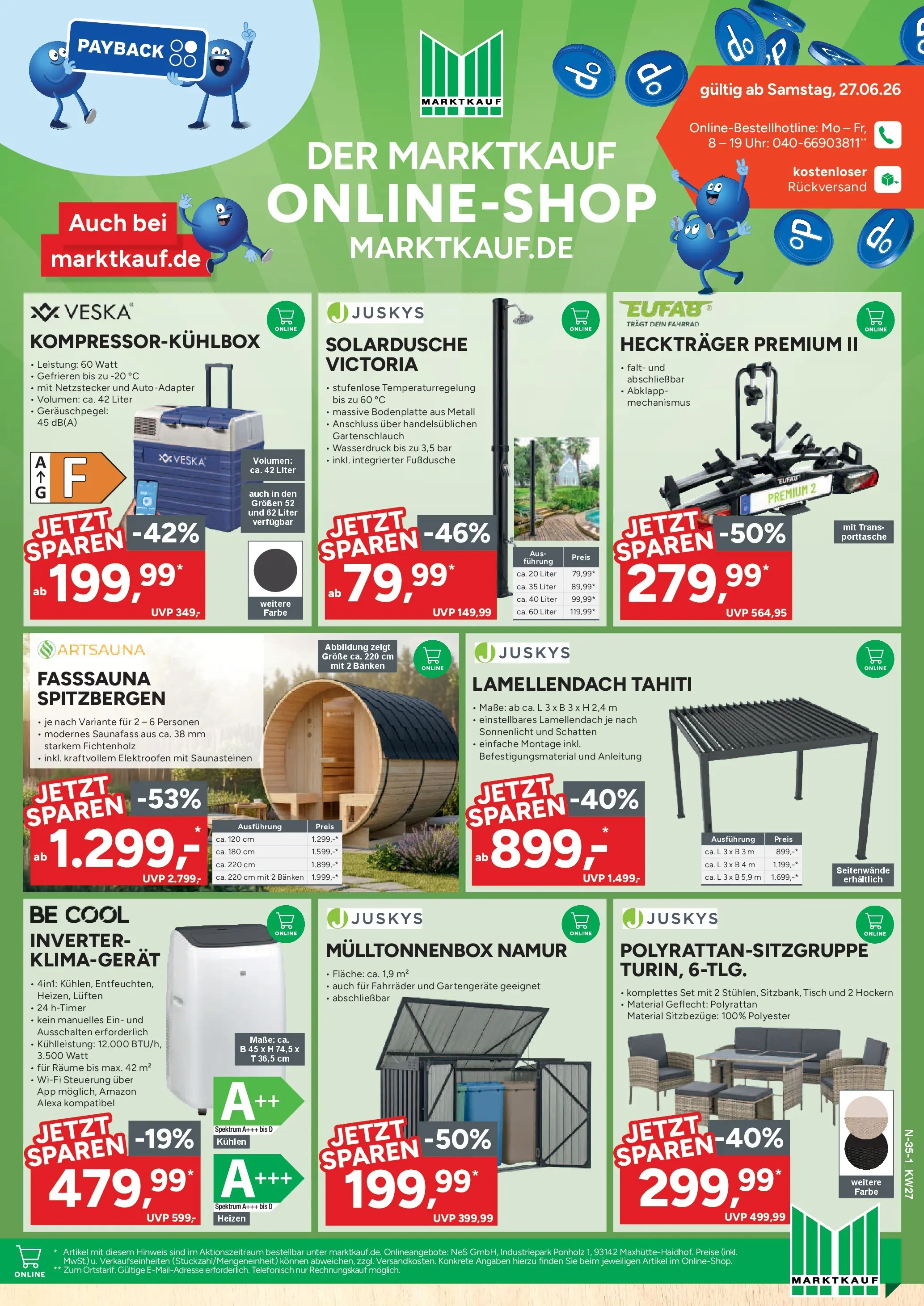 Edeka - EDEKA: Wochenangebote (ab 28.06.2026) » Angebote Online | Seite: 35 | Produkte: Tisch, Klimagerät, Uhr