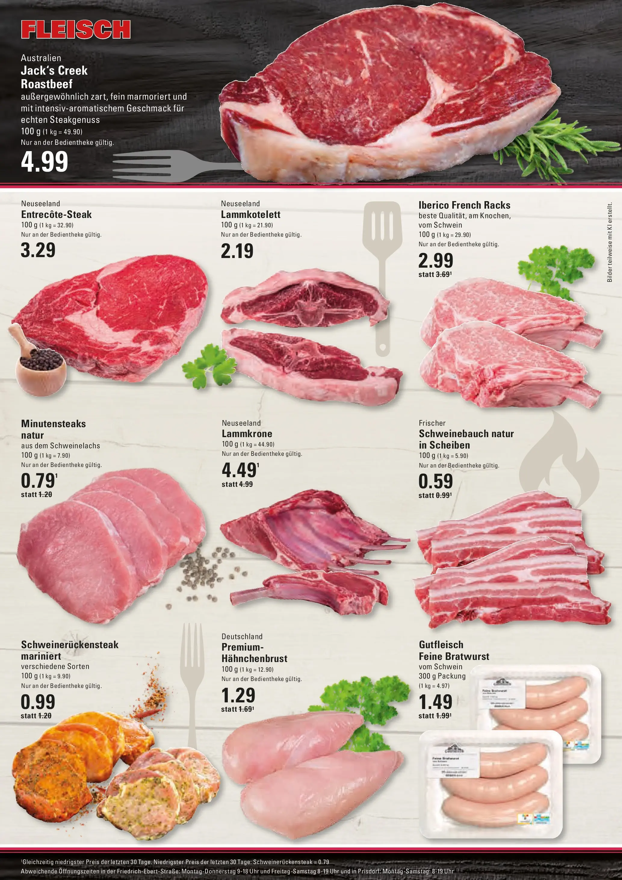 Edeka - EDEKA: Wochenangebote (ab 28.06.2026) » Angebote Online | Seite: 4 | Produkte: Roastbeef, Bilder, Uhr, Hahnchenbrust