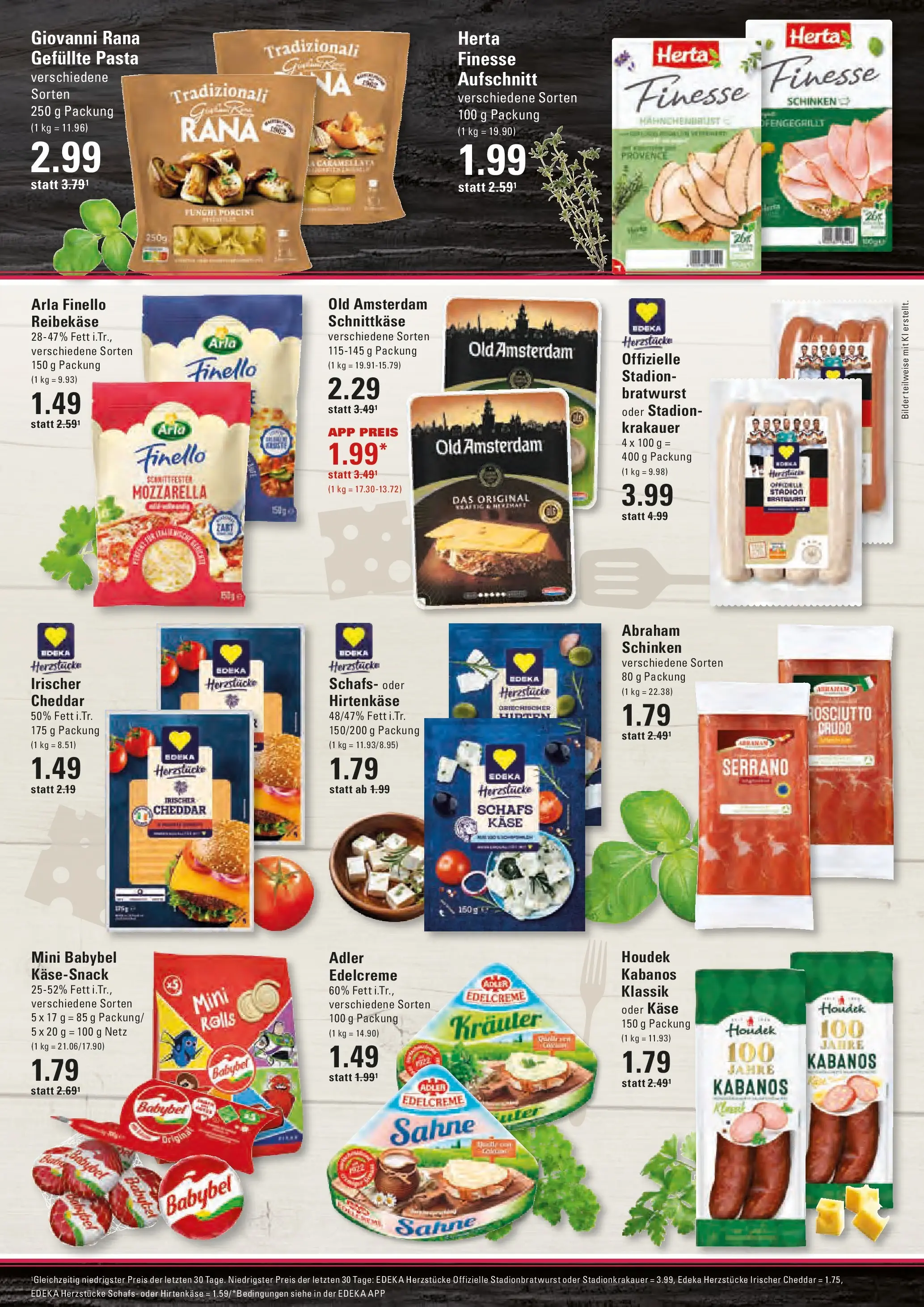 Edeka - EDEKA: Wochenangebote (ab 28.06.2026) » Angebote Online | Seite: 9 | Produkte: Käse, Bilder, Babybel, Schinken
