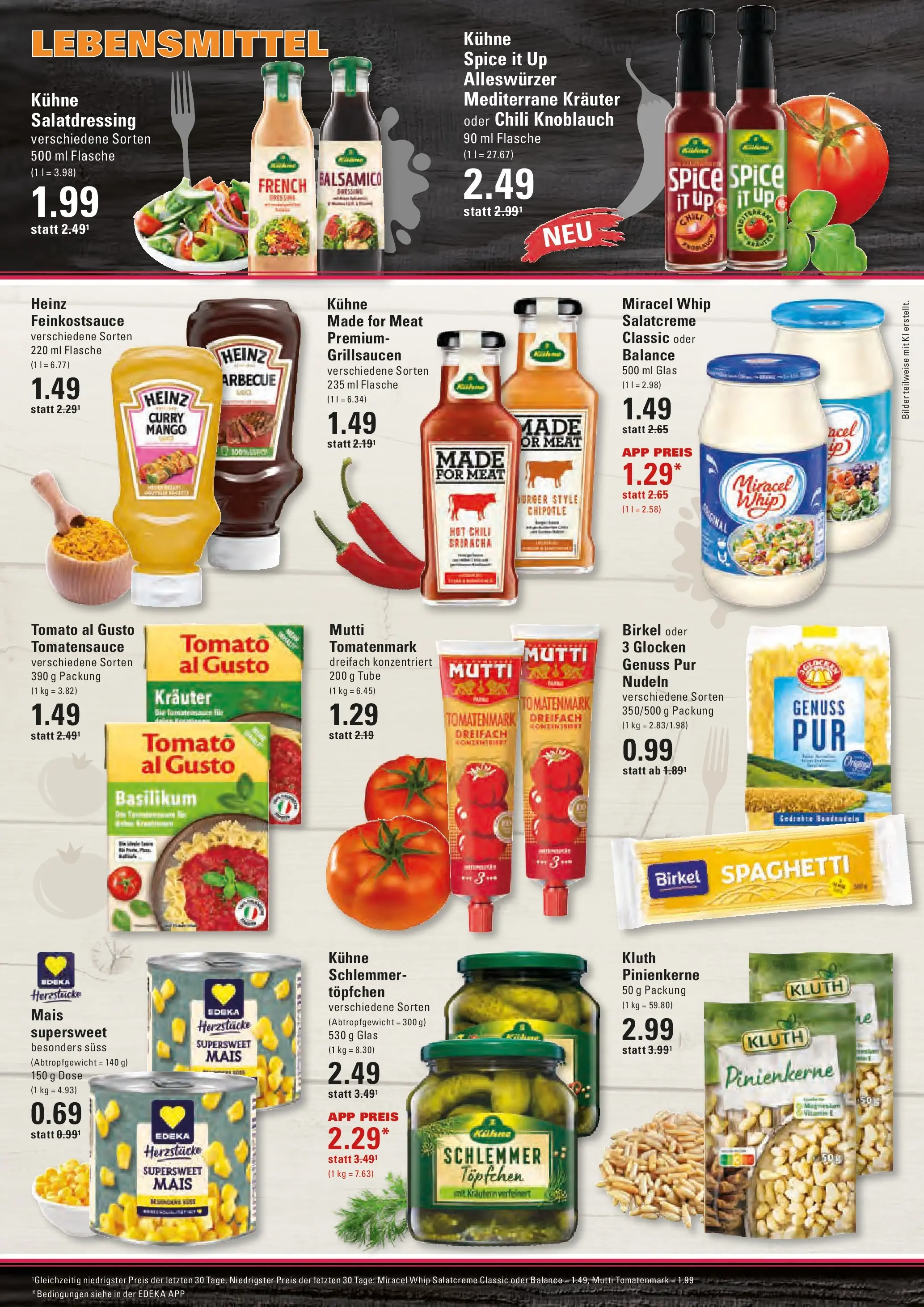 Edeka - EDEKA: Wochenangebote (ab 28.06.2026) » Angebote Online | Seite: 12 | Produkte: Miracel whip, Bilder, Mango, Chili
