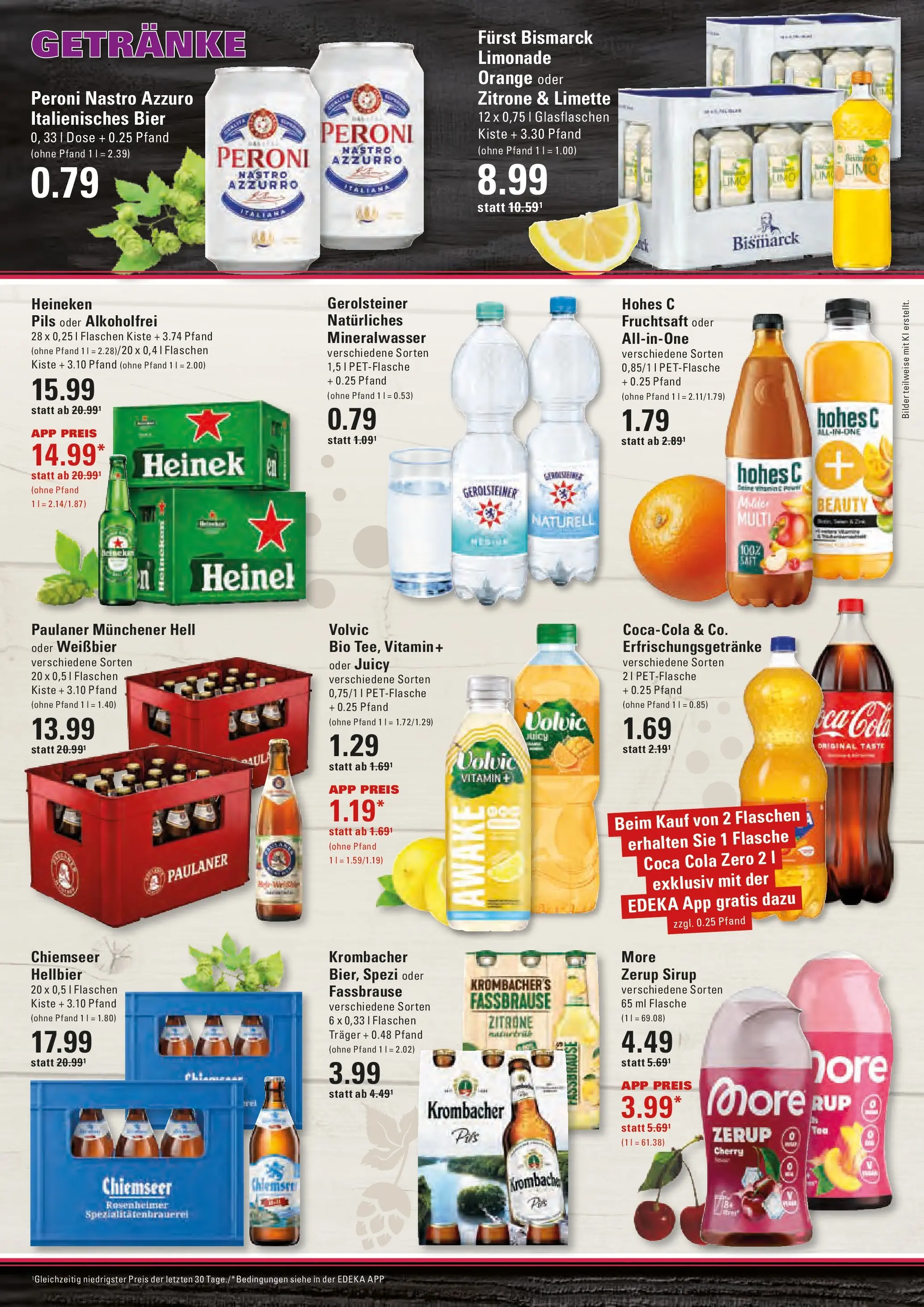 Edeka - EDEKA: Wochenangebote (ab 28.06.2026) » Angebote Online | Seite: 14 | Produkte: Cola, Bier, Limonade, Paulaner