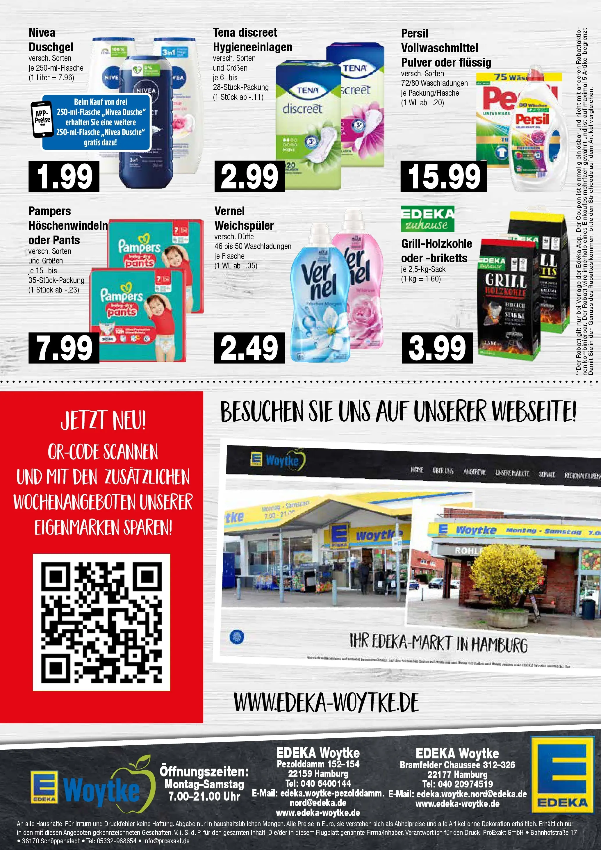 Edeka - EDEKA: Wochenangebote (ab 28.06.2026) » Angebote Online | Seite: 8 | Produkte: Grill, Weichspüler, Vernel, Persil