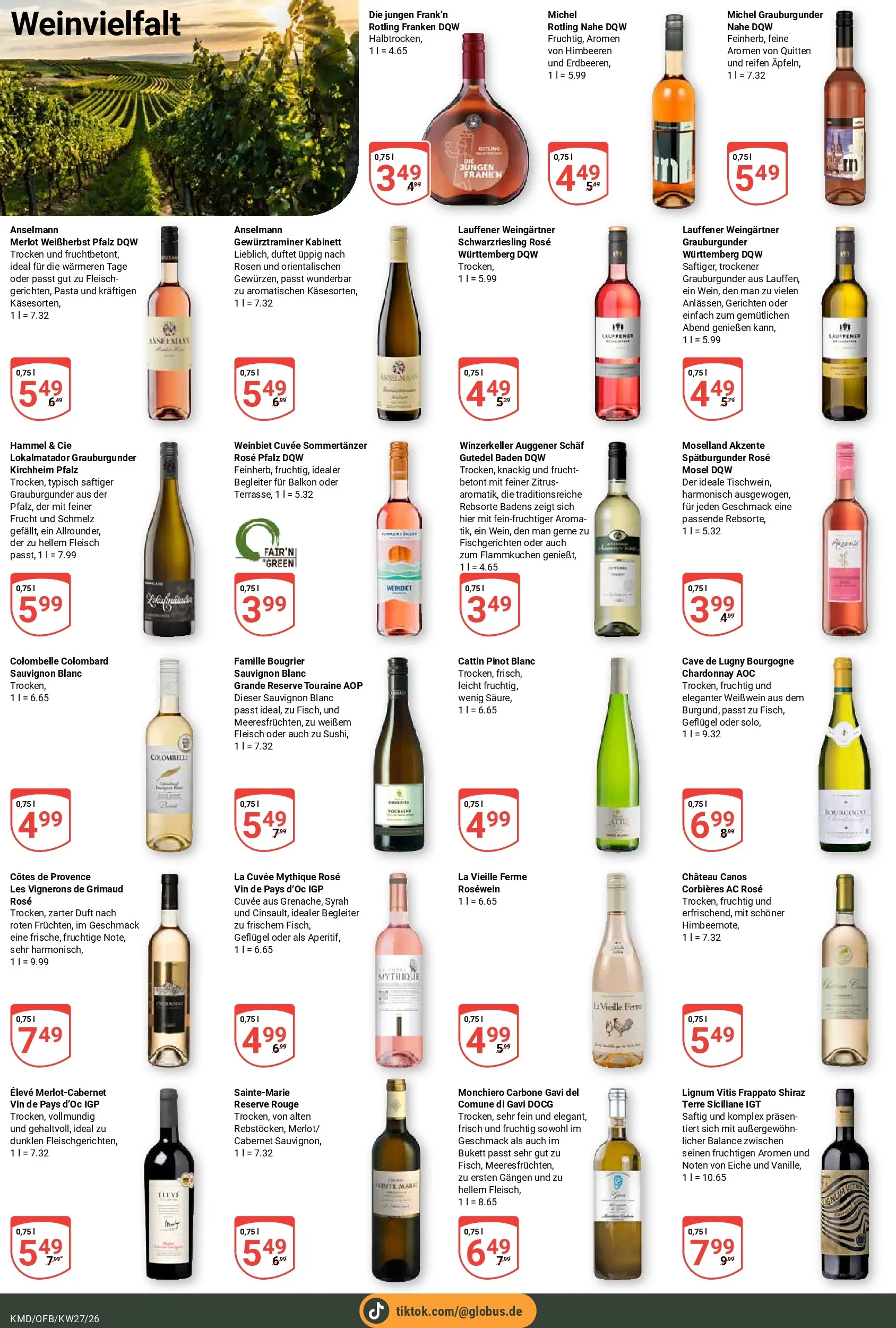 Globus Prospekt Köln (ab 29.06.2026) » Angebote online | Seite: 18 | Produkte: Merlot, Rouge, Pasta, Fleisch