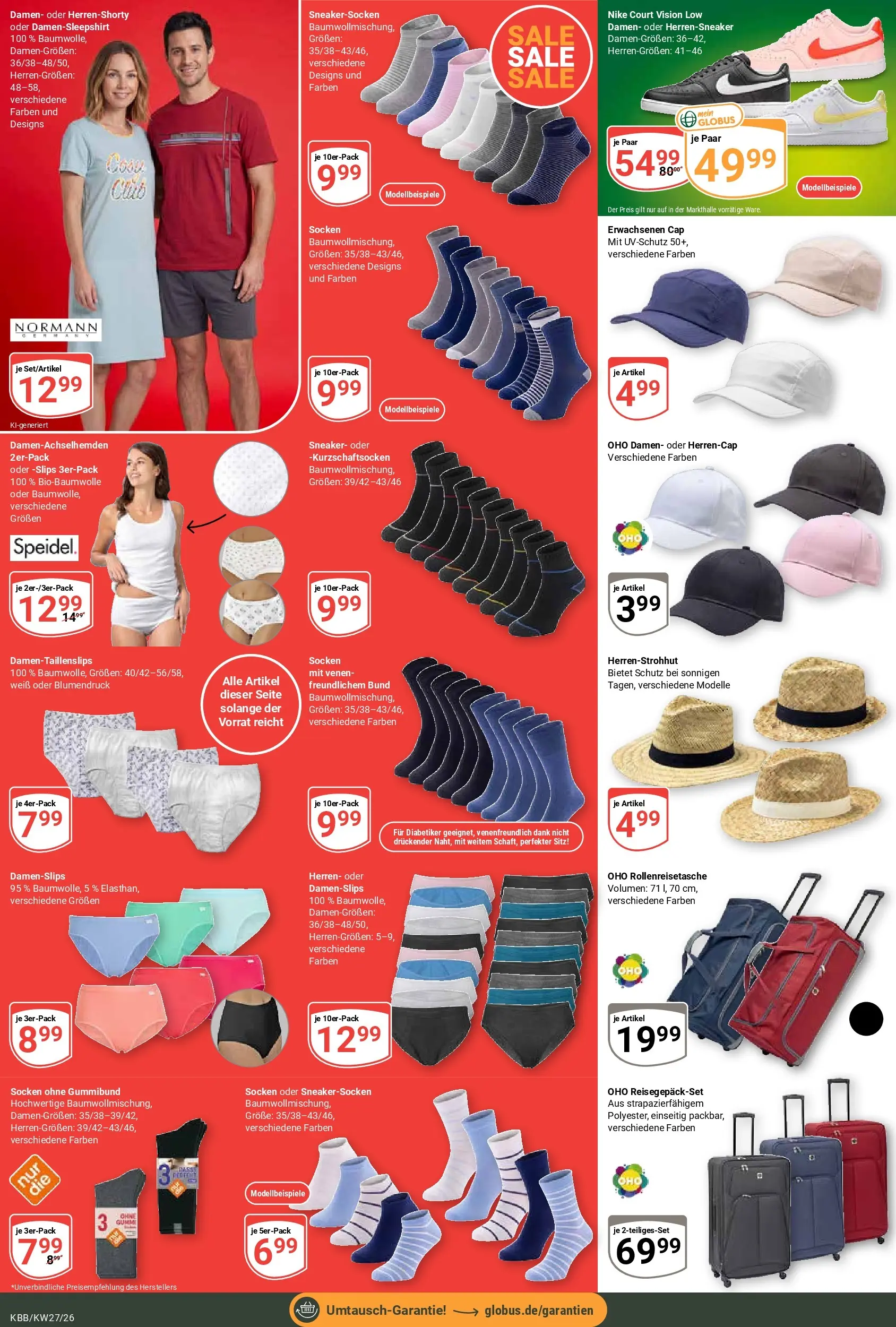 Globus Prospekt Koblenz-Bubenheim (ab 29.06.2026) » Angebote online | Seite: 21 | Produkte: Socken