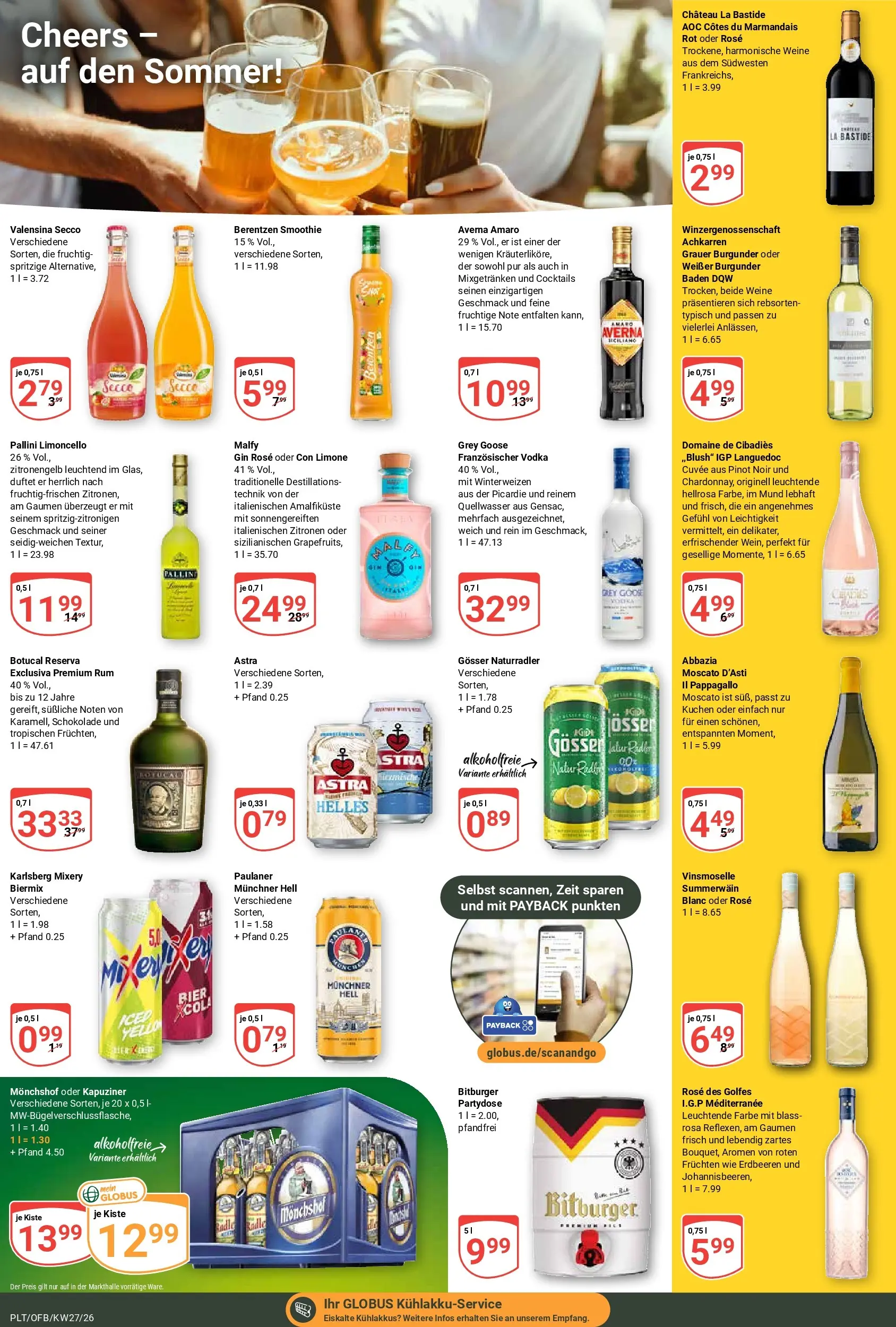 Globus Prospekt Plattling (ab 29.06.2026) » Angebote online | Seite: 16 | Produkte: Monchshof, Schokolade, Kuchen, Erdbeeren