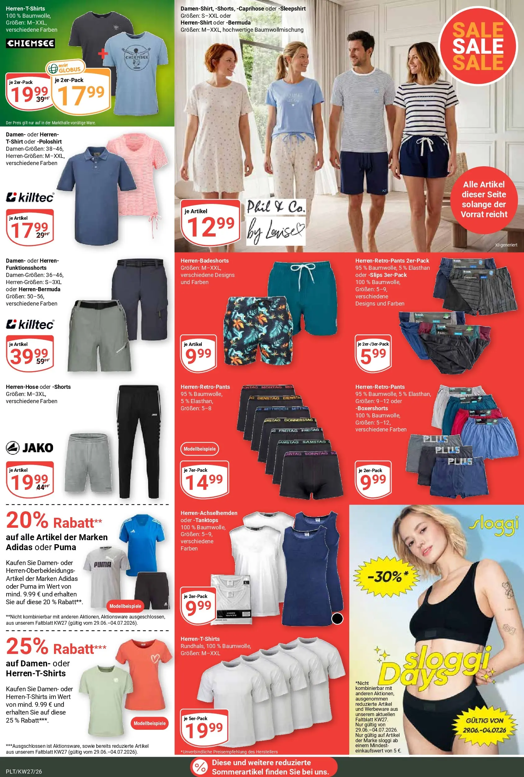 Globus Prospekt Plattling (ab 29.06.2026) » Angebote online | Seite: 19 | Produkte: Bermuda, Caprihose, Poloshirt