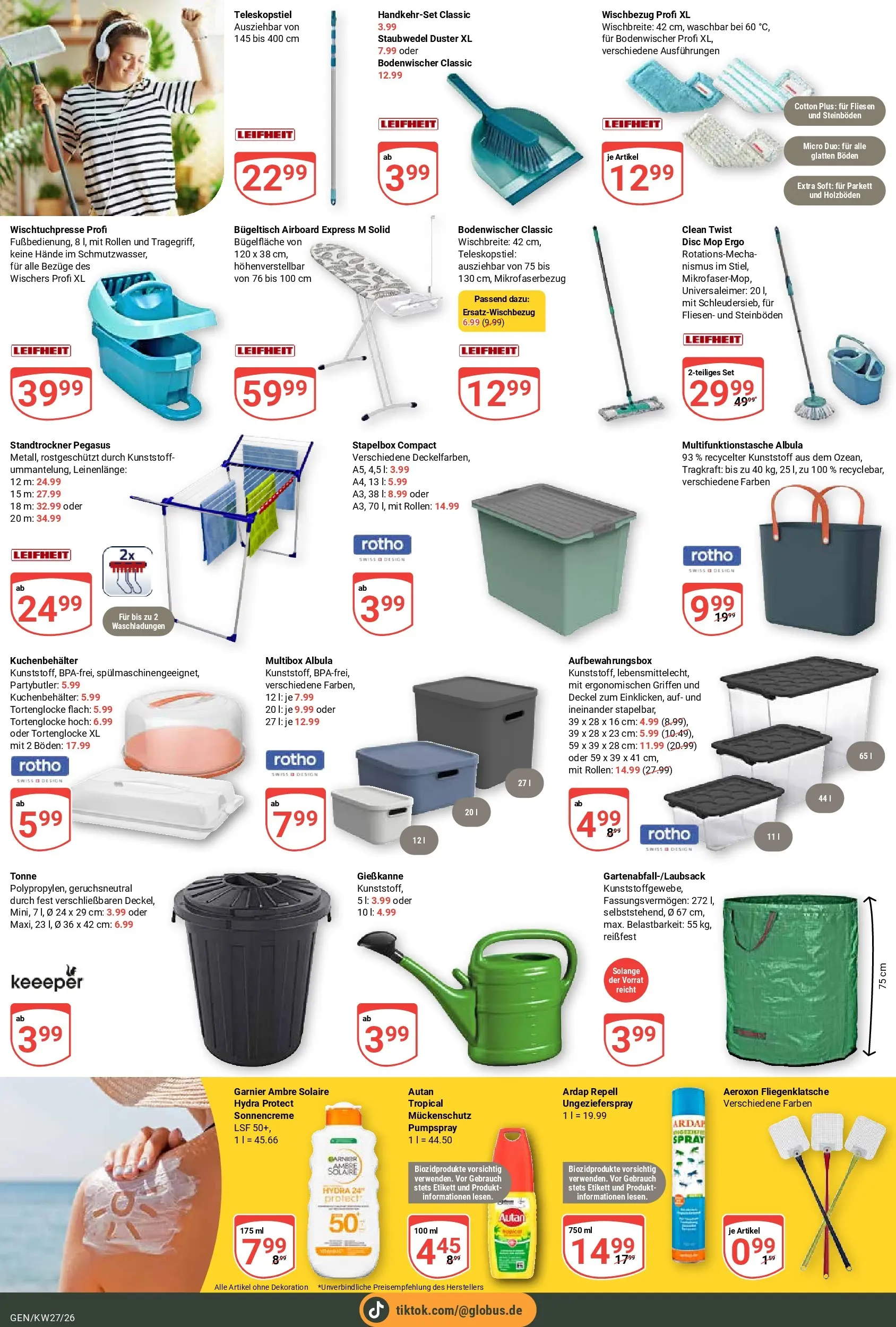 Globus Prospekt Gensingen (ab 29.06.2026) » Angebote online | Seite: 23 | Produkte: Box, Sonnencreme