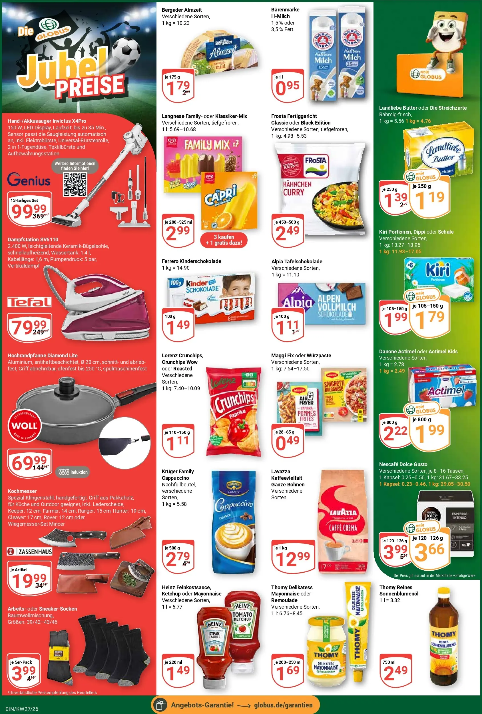 Globus Prospekt Homburg-Einöd (ab 29.06.2026) » Angebote online | Seite: 4 | Produkte: Maggi, Paprika, Mayonnaise, Maggi fix