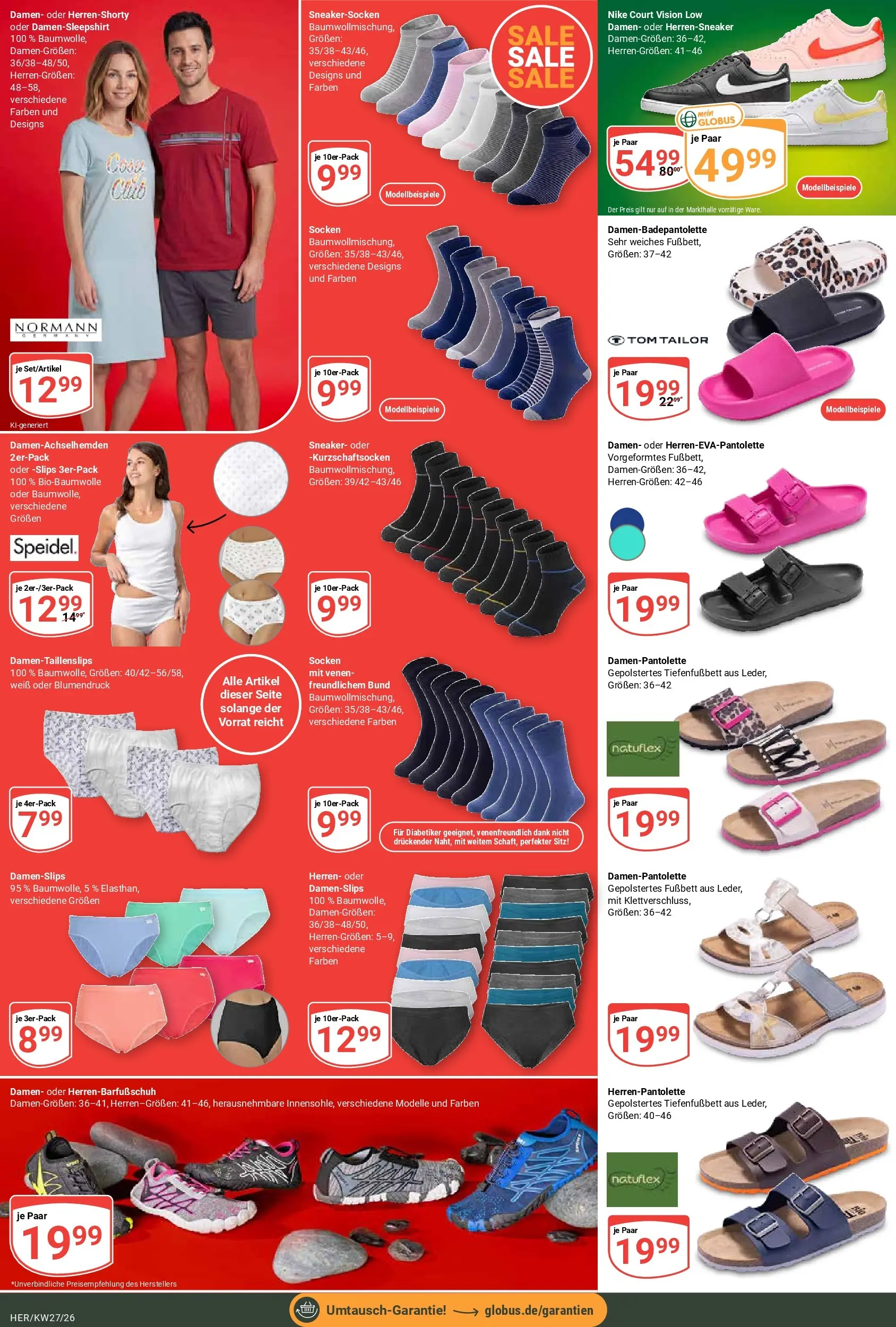 Globus Prospekt Hermsdorf (ab 28.06.2026) » Angebote online | Seite: 28 | Produkte: Socken