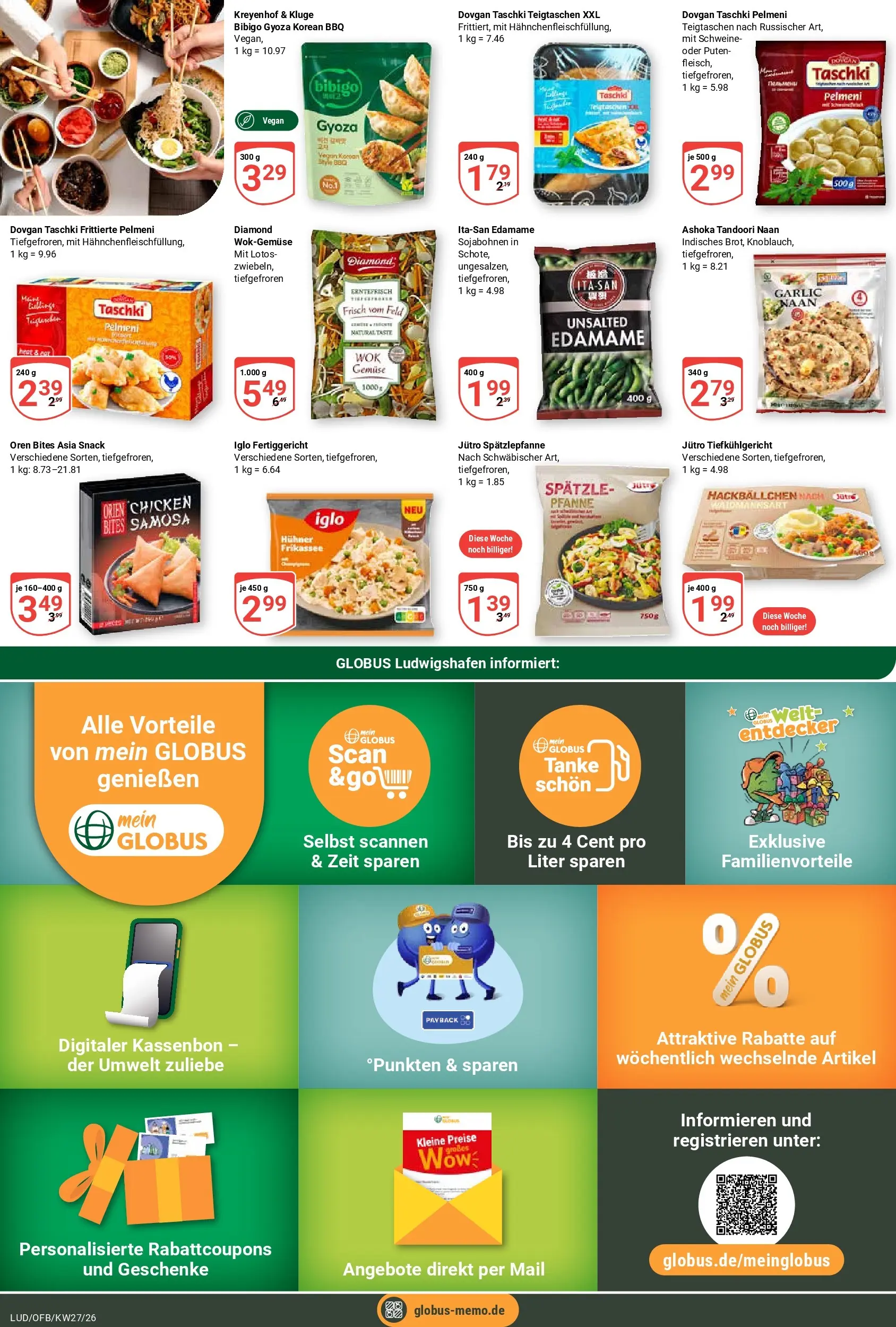Globus Prospekt Ludwigshafen-Oggersheim (ab 29.06.2026) » Angebote online | Seite: 30 | Produkte: Iglo, Gemüse