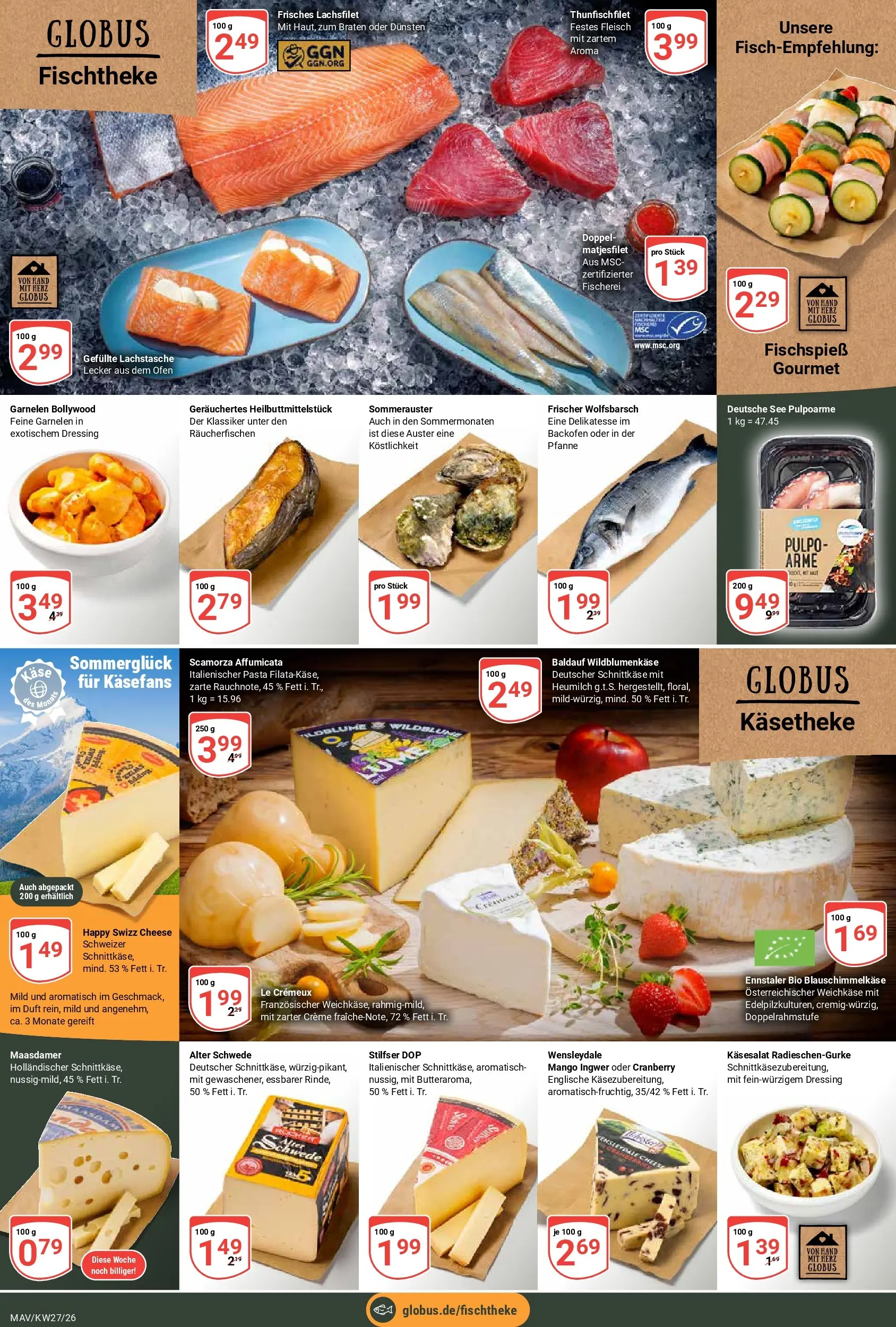 Globus Prospekt Mannheim (ab 29.06.2026) » Angebote online | Seite: 9 | Produkte: Duft, Garnelen, Creme, Pasta