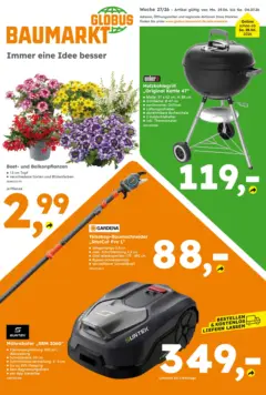 Globus Baumarkt - Globus Baumarkt: Wochenangebote ab 28.06.2026 gültig