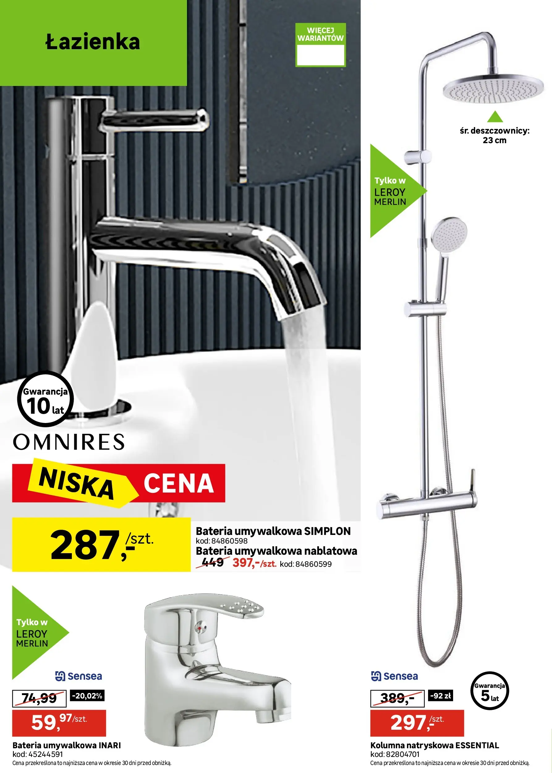 Leroy Merlin - Czas na remont z Leroy Merlin do 14.07! od (16.06.2026 - 14.07.2026) | Strona: 30