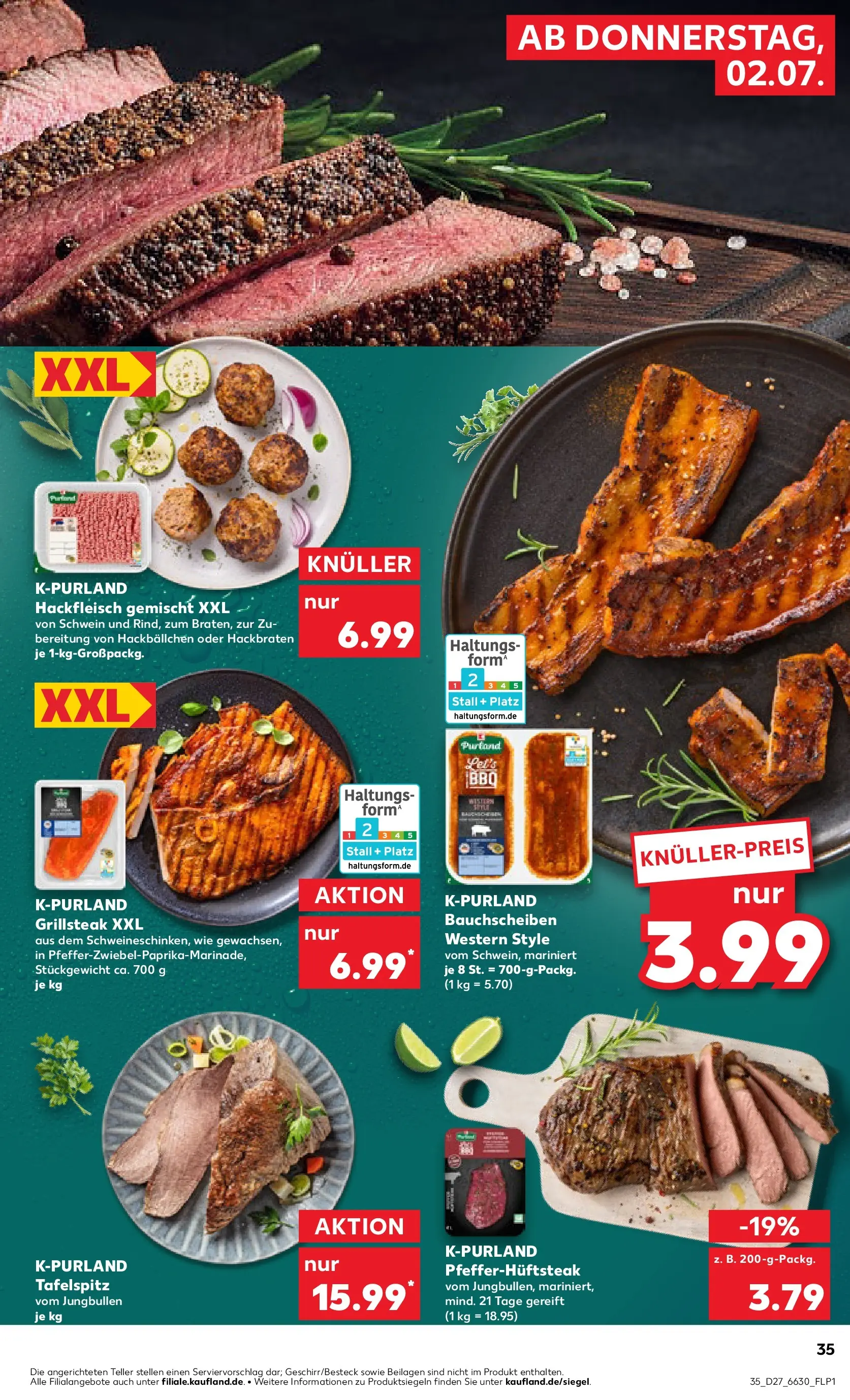 Prospekt Kaufland ab 29.06.2026 » Angebote Online zum Blättern | Seite: 46 | Produkte: Tafelspitz, Hackfleisch