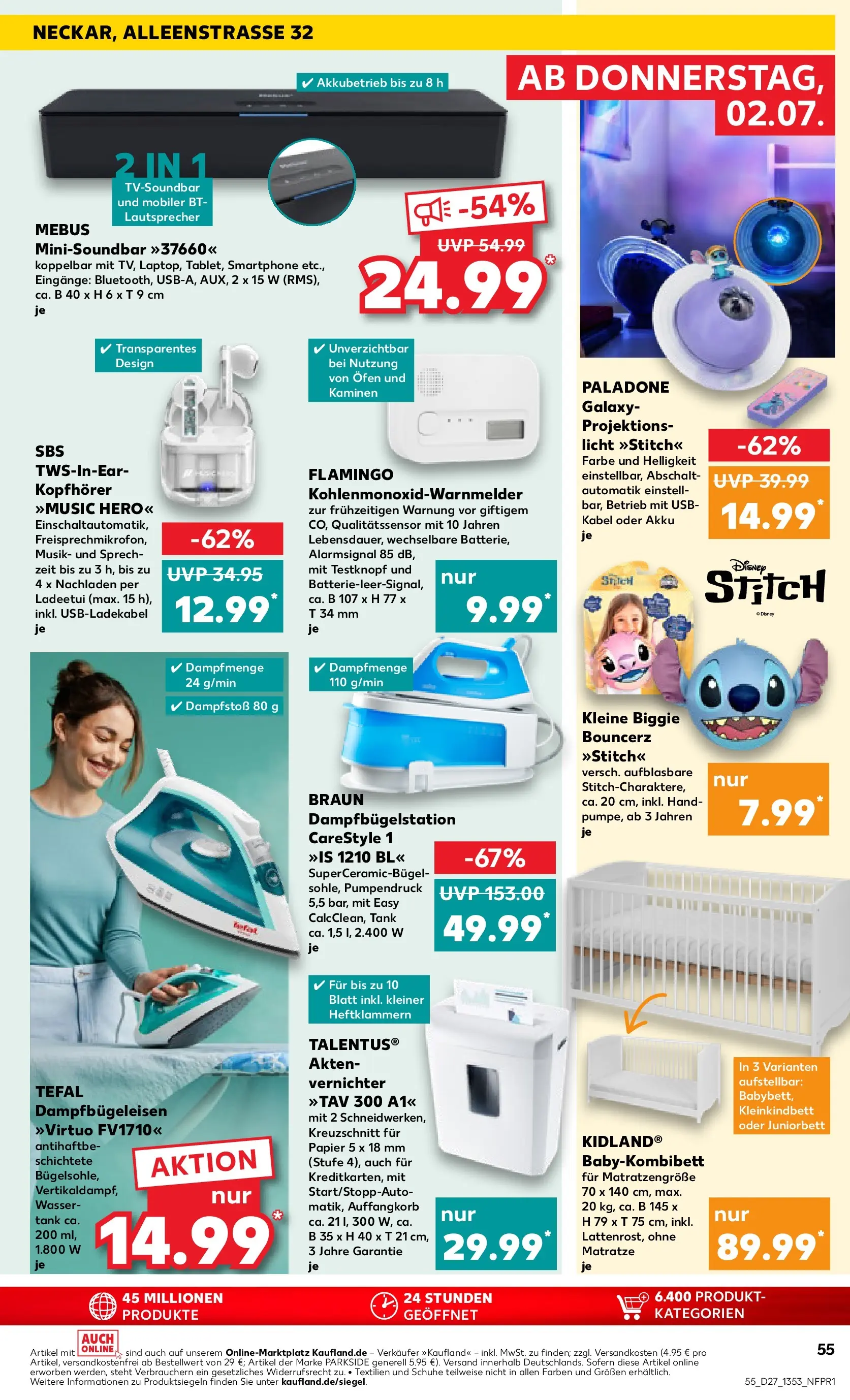 Prospekt Kaufland ab 29.06.2026 » Angebote Online zum Blättern | Seite: 66 | Produkte: USB, Matratze, Smartphone, Kopfhörer