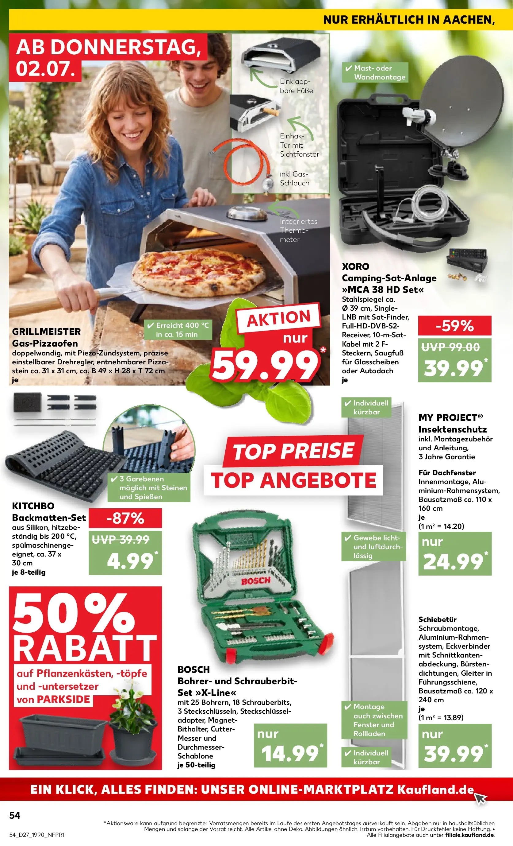 Prospekt Kaufland ab 01.07.2026 ยป Angebote und Werbung Online | Seite: 54 | Produkte: Kabel, Top, Bosch, Pizza Prospekt Kaufland ab 01.07.2026 ยป Angebote Online zum Blรคttern | Seite: 54 | Produkte: Kabel, Top, Bosch, Pizza
