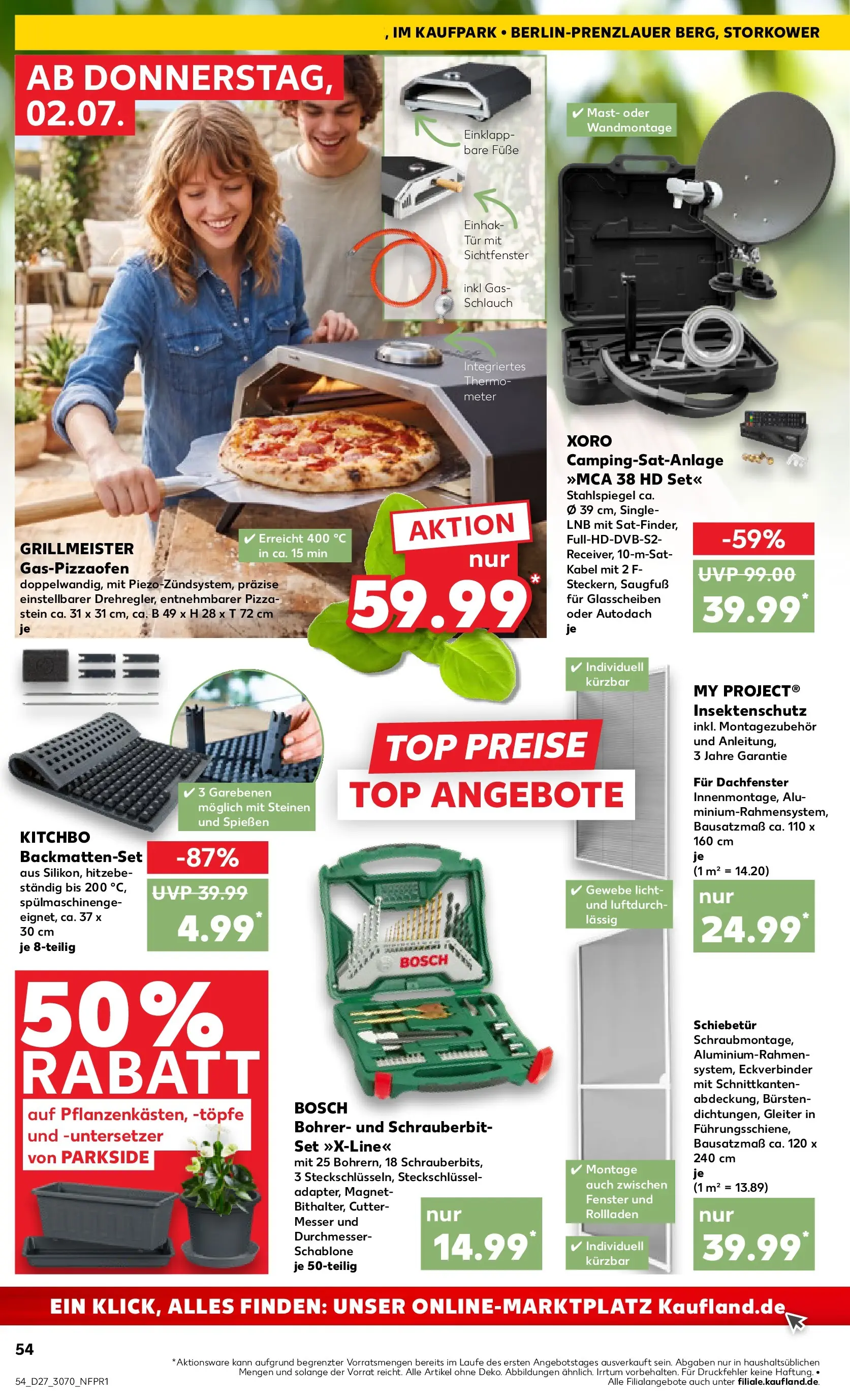 Prospekt Kaufland ab 29.06.2026 » Angebote Online zum Blättern | Seite: 65 | Produkte: Kabel, Bosch, Cutter, Tür