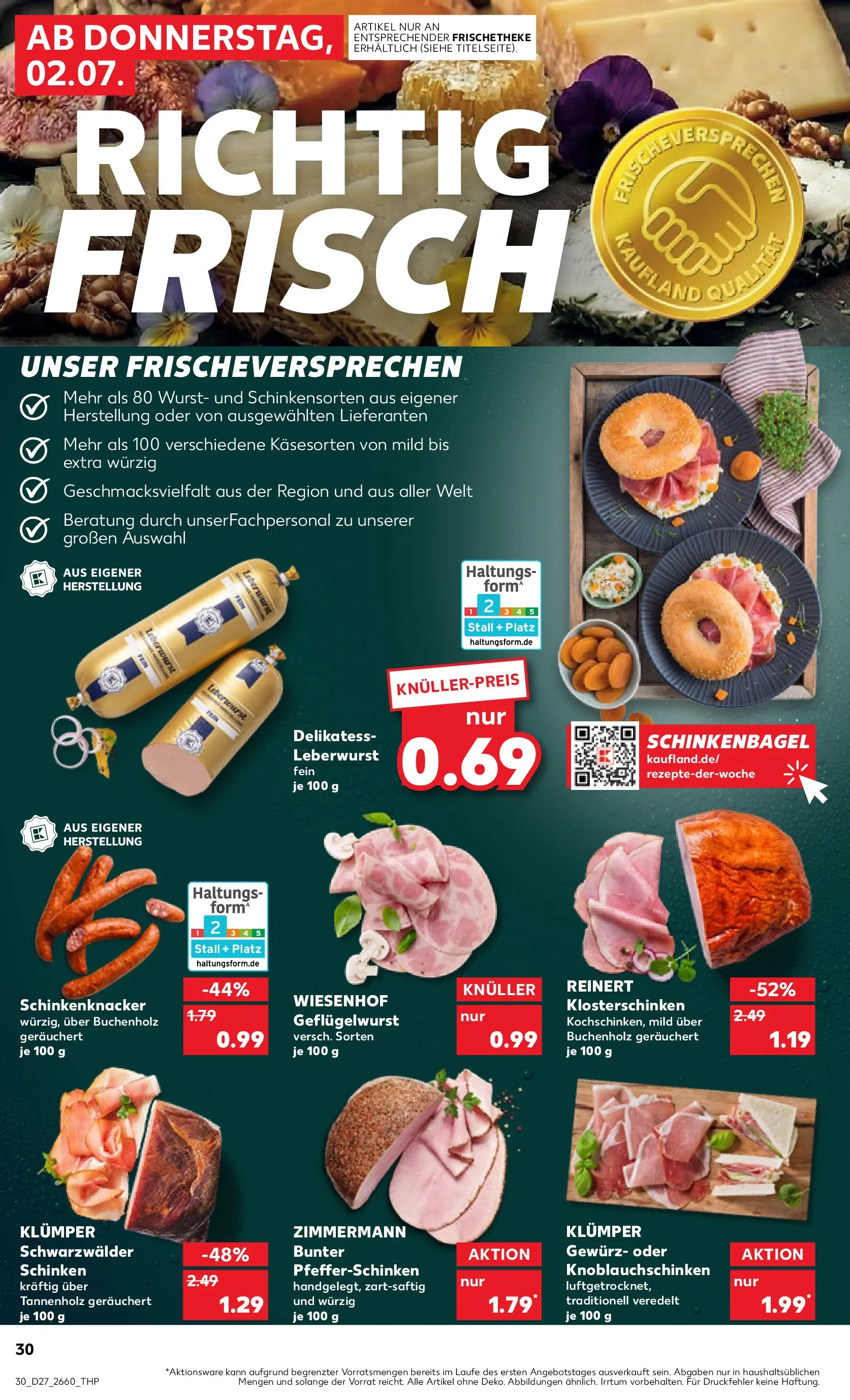 Prospekt Kaufland ab 29.06.2026 » Angebote Online zum Blättern | Seite: 41 | Produkte: Wurst, Schinken