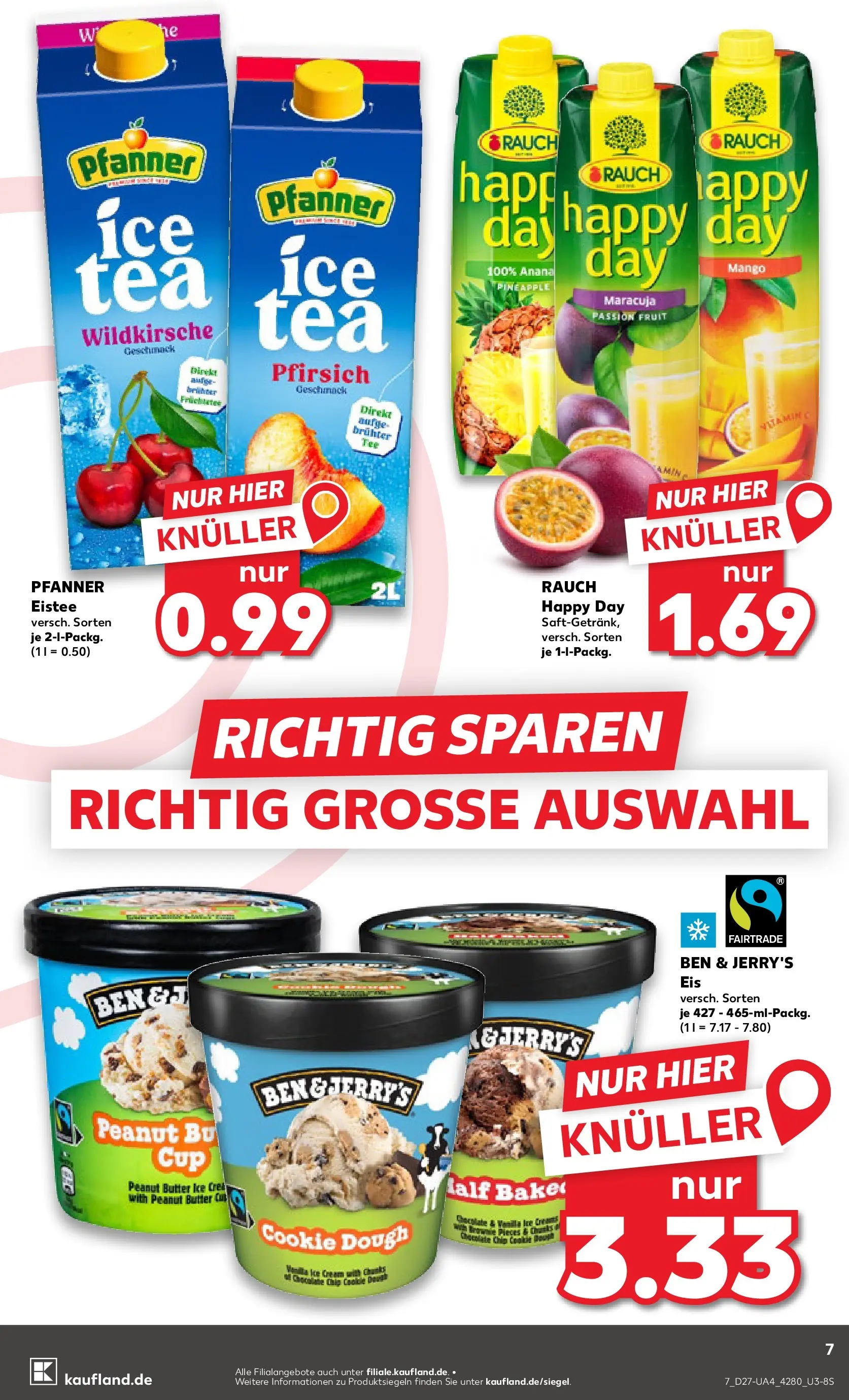 Prospekt Kaufland ab 02.07.2026 ยป Angebote und Werbung Online | Seite: 7 | Produkte: Butter, Ben & Jerry's, Mango, Pfirsich Prospekt Kaufland ab 02.07.2026 ยป Angebote Online zum Blรคttern | Seite: 7 | Produkte: Butter, Ben & Jerry's, Mango, Pfirsich