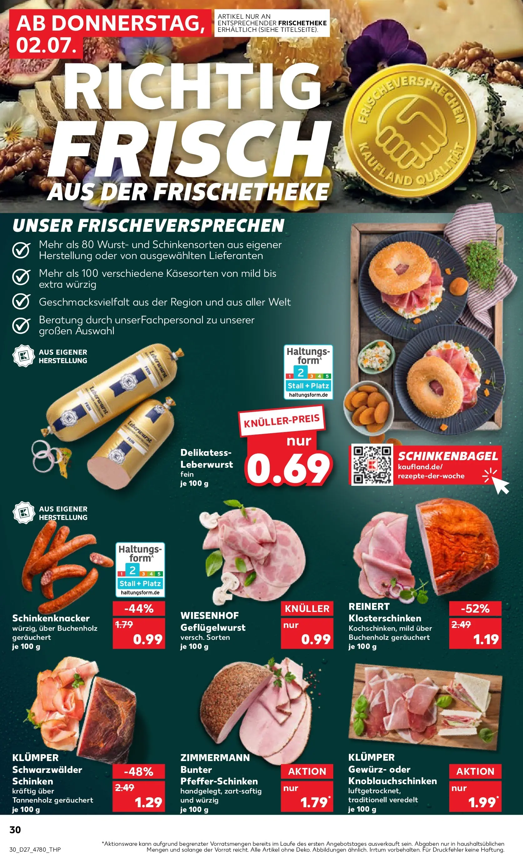 Prospekt Kaufland ab 29.06.2026 » Angebote Online zum Blättern | Seite: 37 | Produkte: Wurst, Schinken